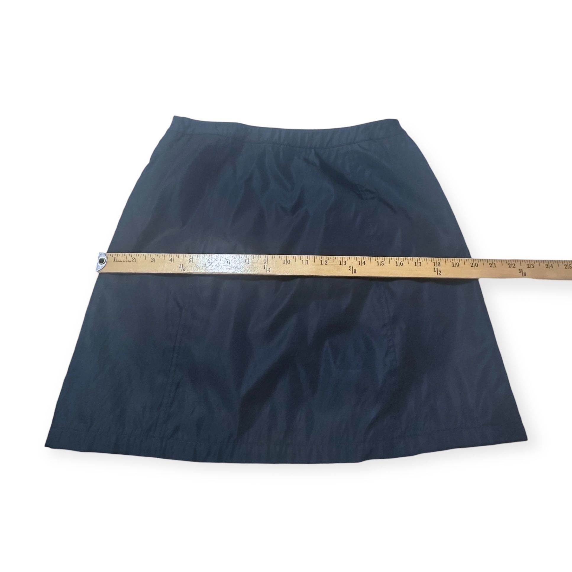 Prada Prada Archival 90s Tech Nylon Mini Skirt L Navy Size 27" / US 4 / IT 40 - 12 Thumbnail