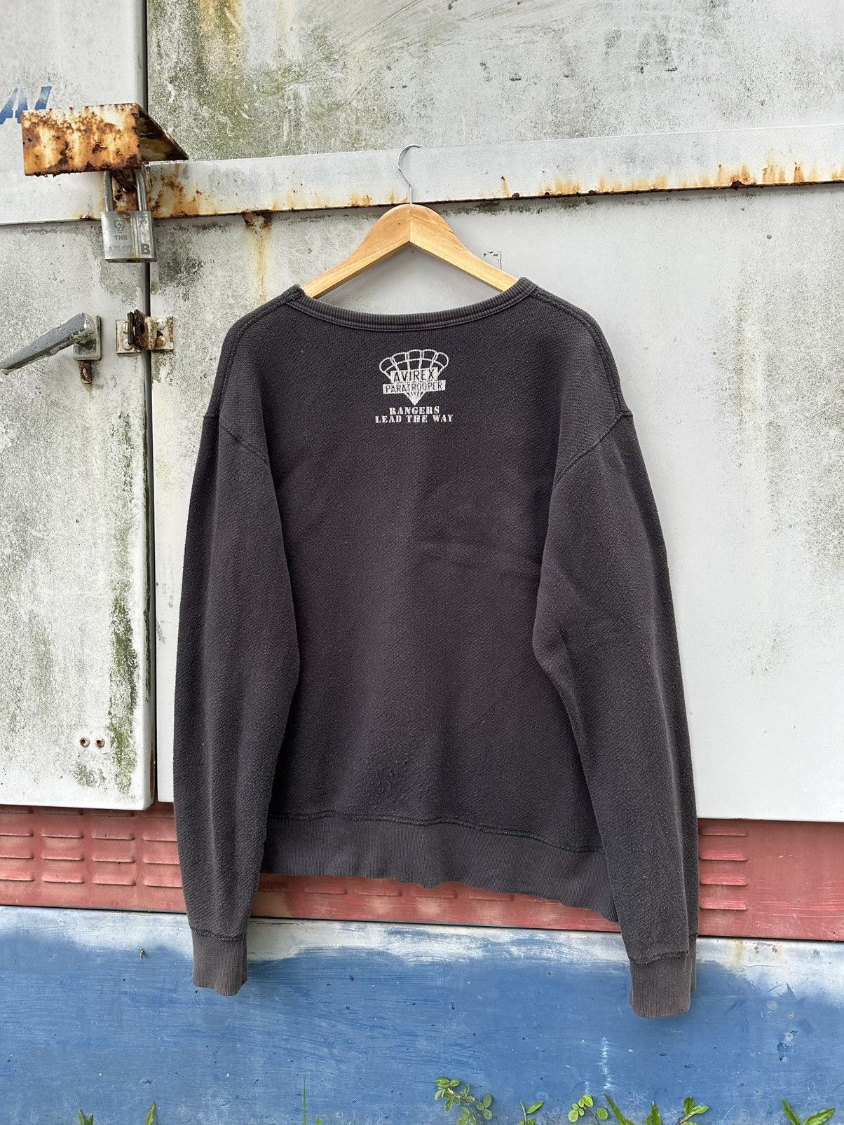 Avirex 🪖Vintage Faded Avirex Paratrooper Sweater Size US L / EU 52-54 / 3 - 8 Thumbnail