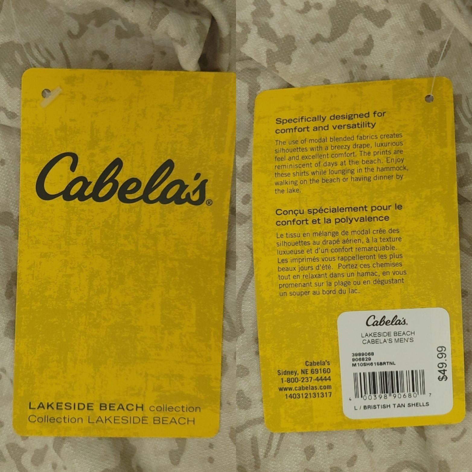 Cabelas Cabelas Polo Shirt Mens L Short Sleeve Fishing Hunting Size US L / EU 52-54 / 3 - 13 Thumbnail