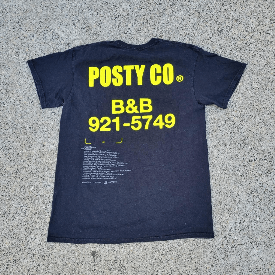 Other Post Malone Tour Shirt Size US M / EU 48-50 / 2 - 2 Thumbnail
