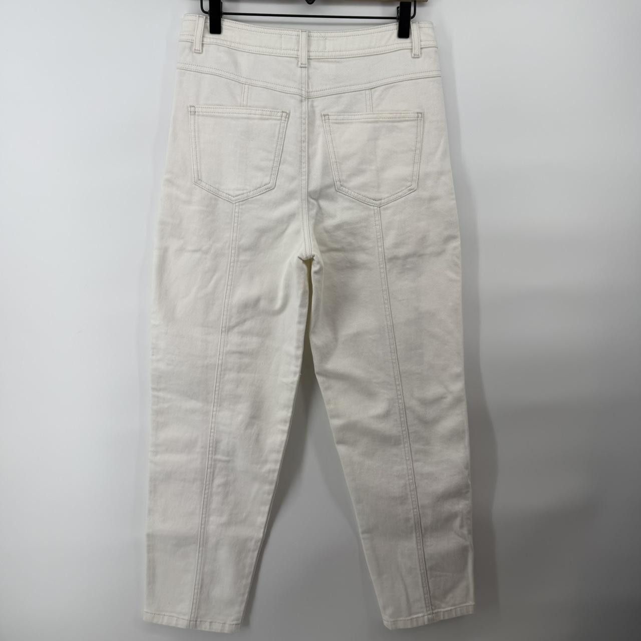 Iro IRO Paris Bentor High Rise Ivory Jeans EU 38 US 6 Zip Size 28" / US 6 / IT 42 - 5 Thumbnail