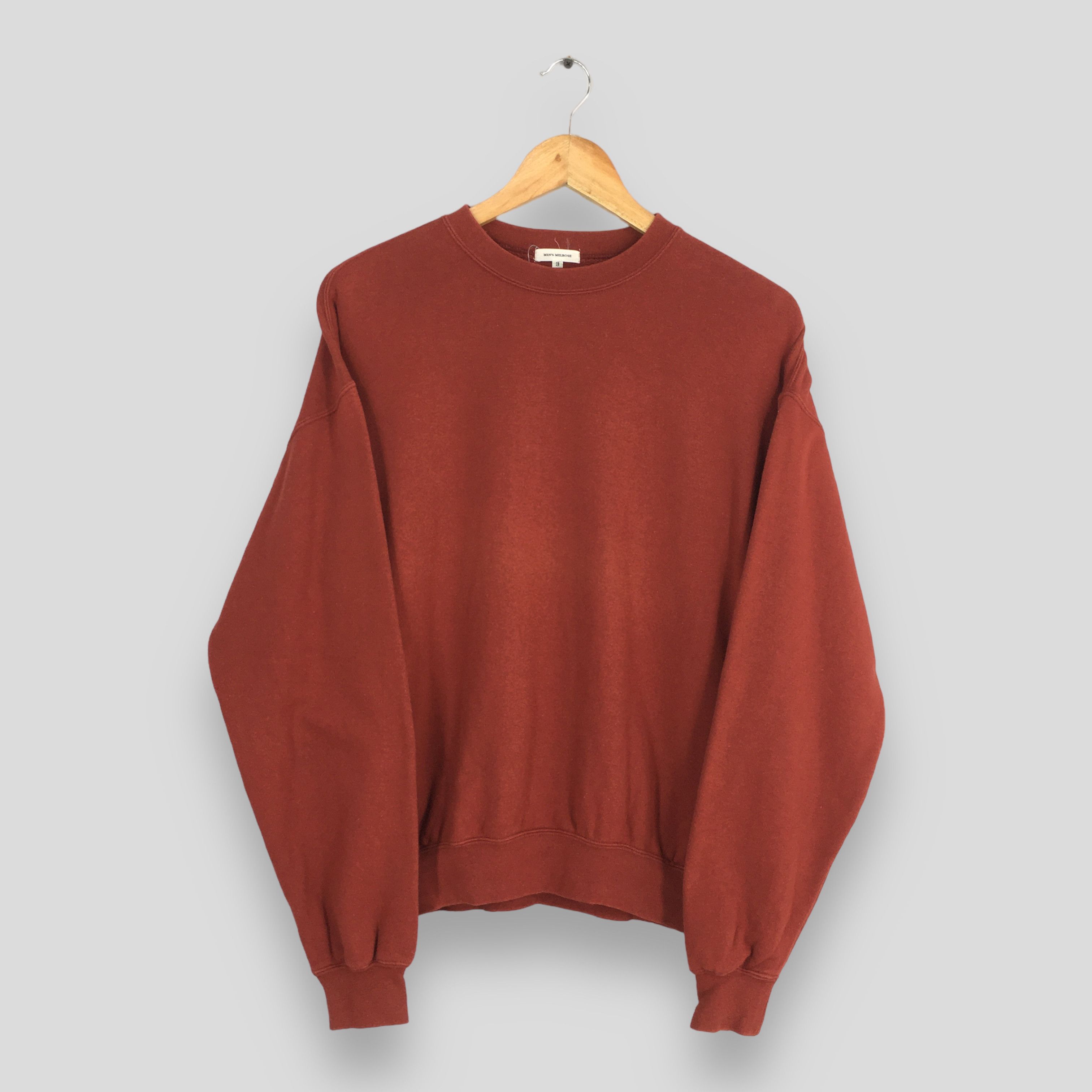 Vintage Vintage 90's Men's Melrose Designer Sweatshirt Medium Size US M / EU 48-50 / 2 - 1 Thumbnail