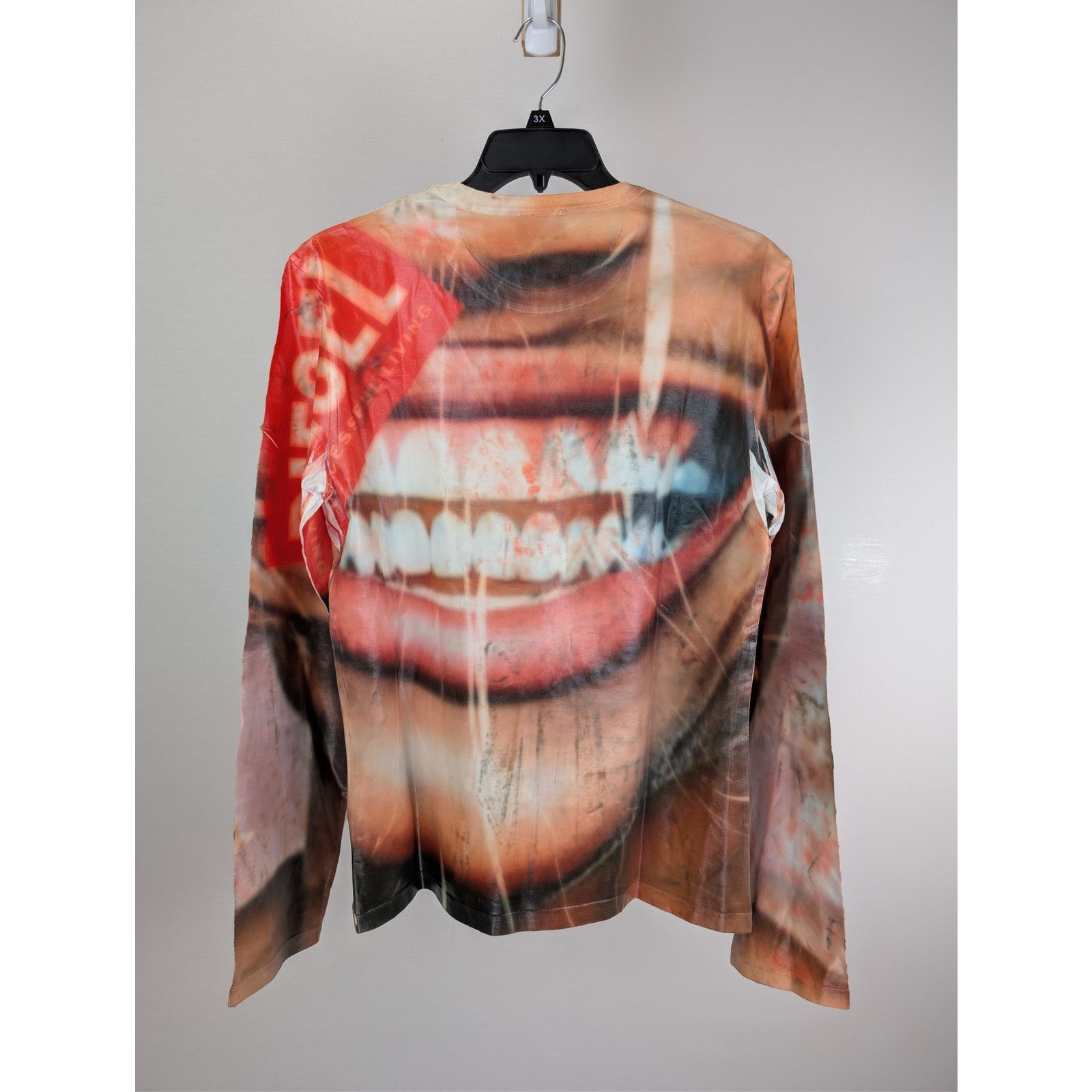 Diesel o1rshd1 T-NIBE-LS Mens Multicolor T-shirt in Multicolor Size US L / EU 52-54 / 3 - 10 Thumbnail