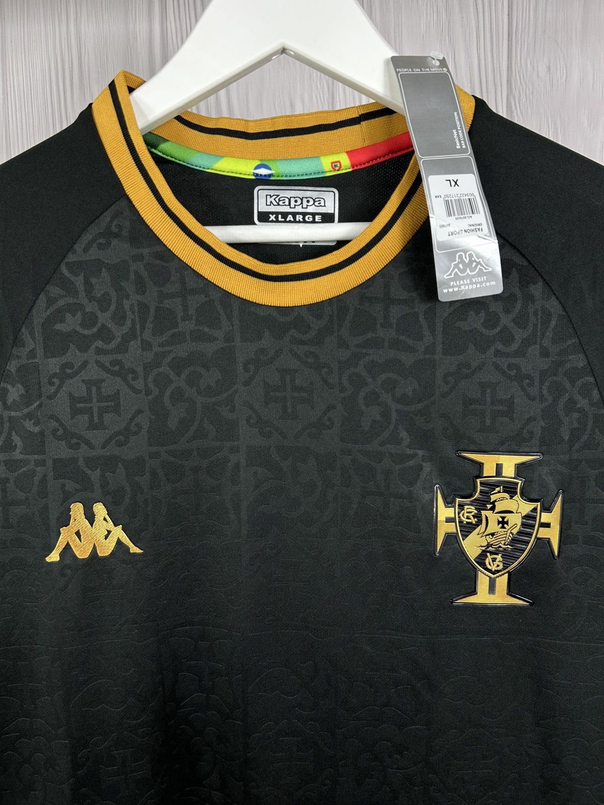 Kappa Vasco Da Gamma Kappa 2022/2023 Soccer Jersey Size XL New! Size US XL / EU 56 / 4 - 4 Thumbnail