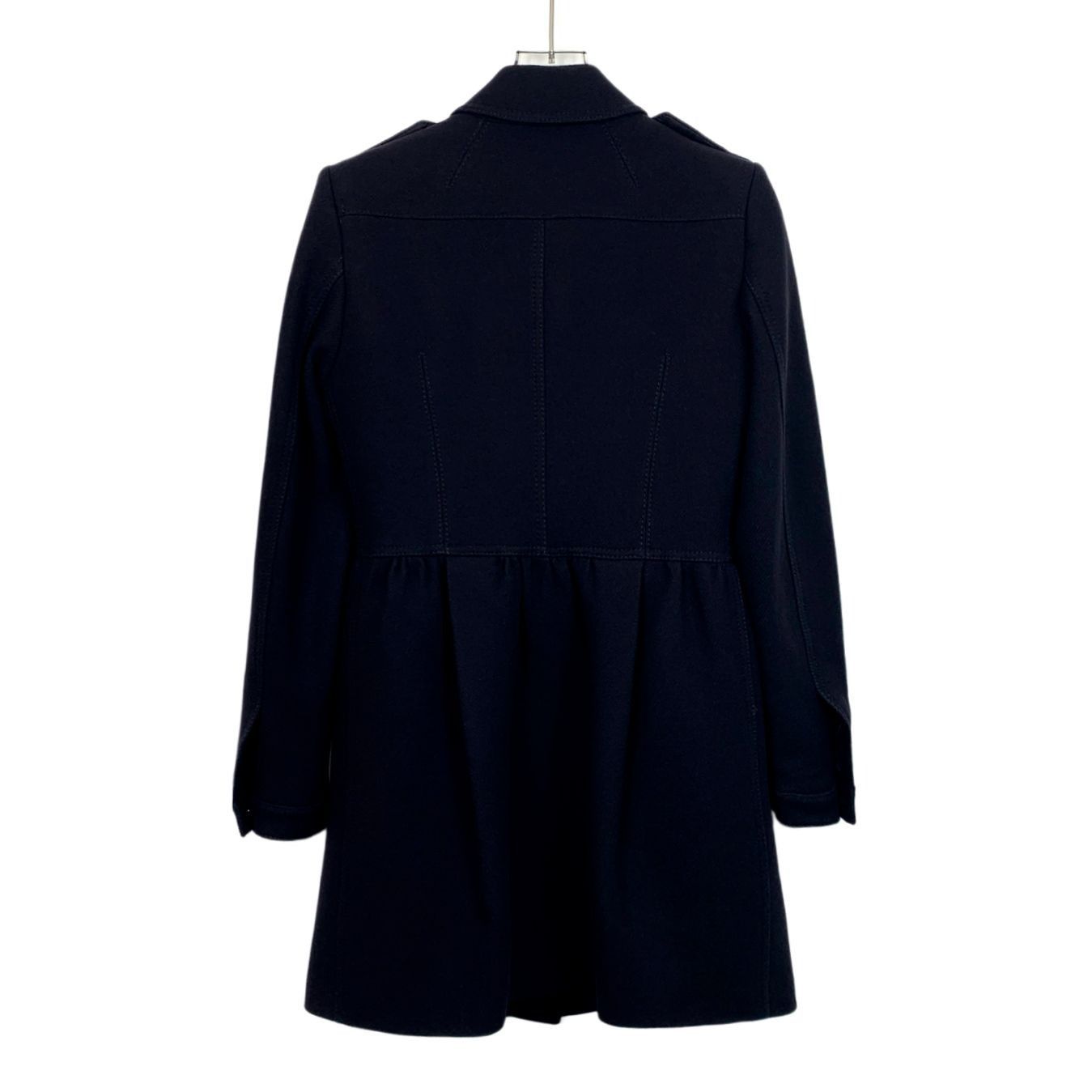 Burberry Burberry Brit Wool & Nylon Blend Womens Coat Size 6 With But Size M / US 6-8 / IT 42-44 - 2 Thumbnail