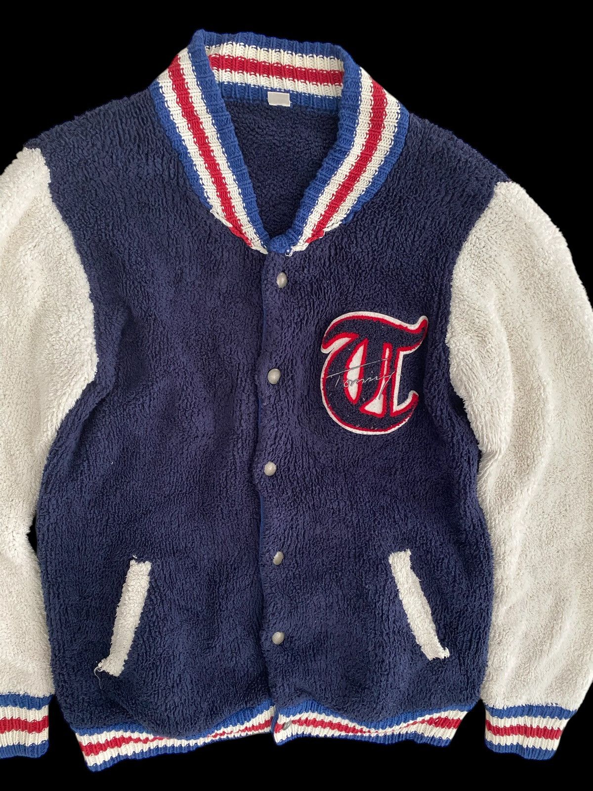 Tommy Hilfiger Tommy Hilfiger Logo design Varsity Button jacket nice design Size US S / EU 44-46 / 1 - 4 Thumbnail