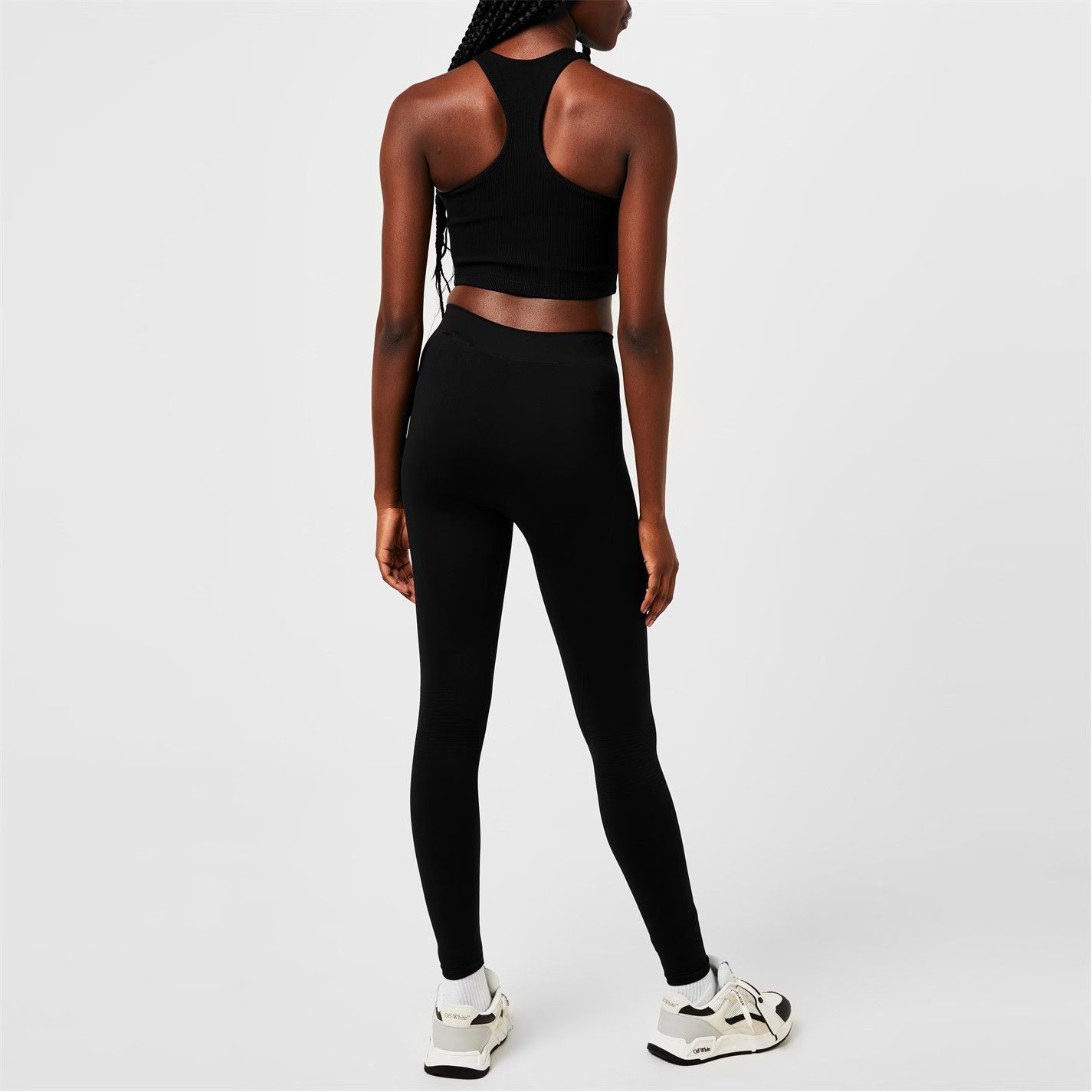 Off-White o1g2r1mq1224 Legging in Black Size 31" - 3 Thumbnail