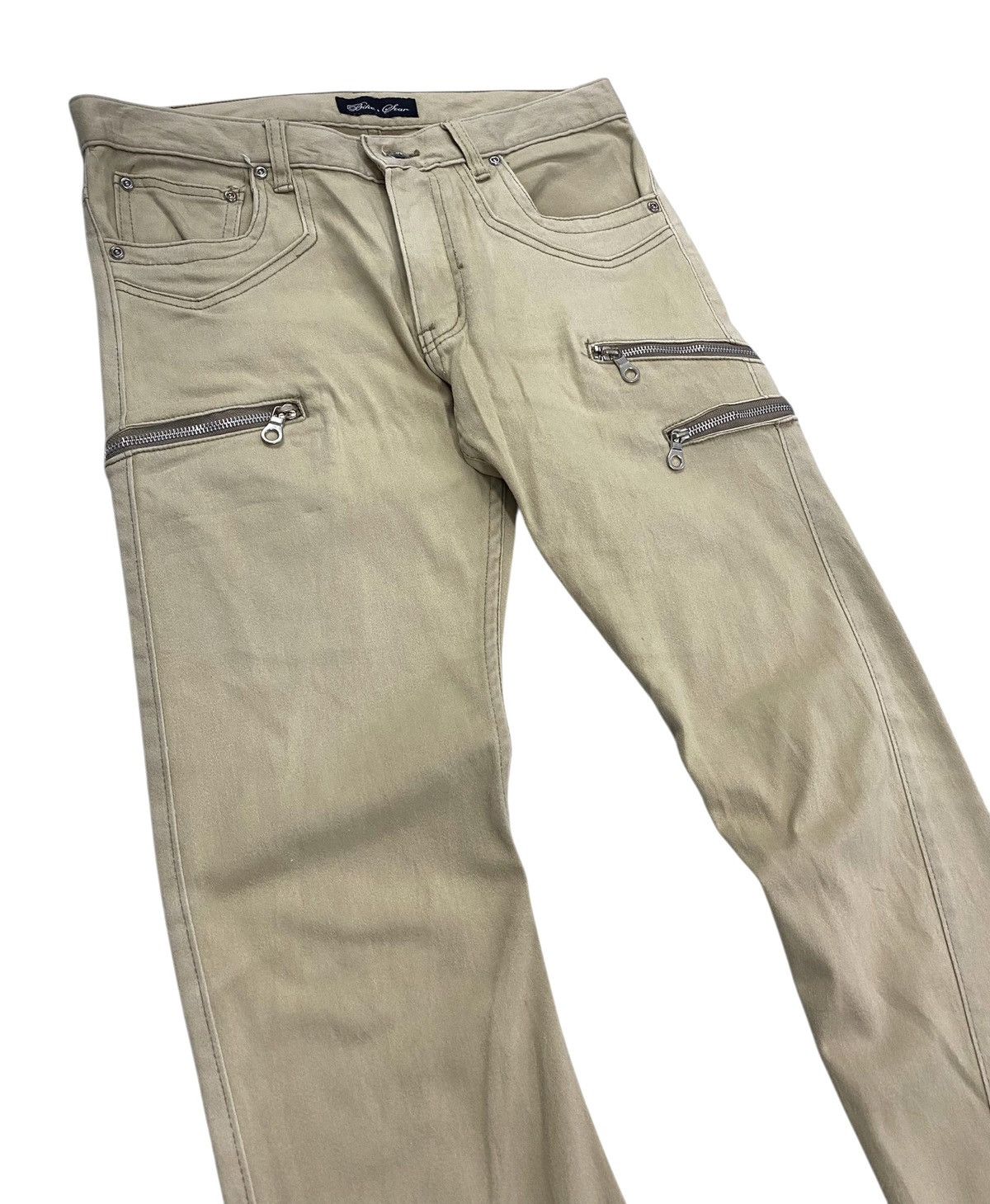Japanese Brand × PPFM Vintage Bike Star Japan Flare Pants Size US 32 / EU 48 - 4 Thumbnail