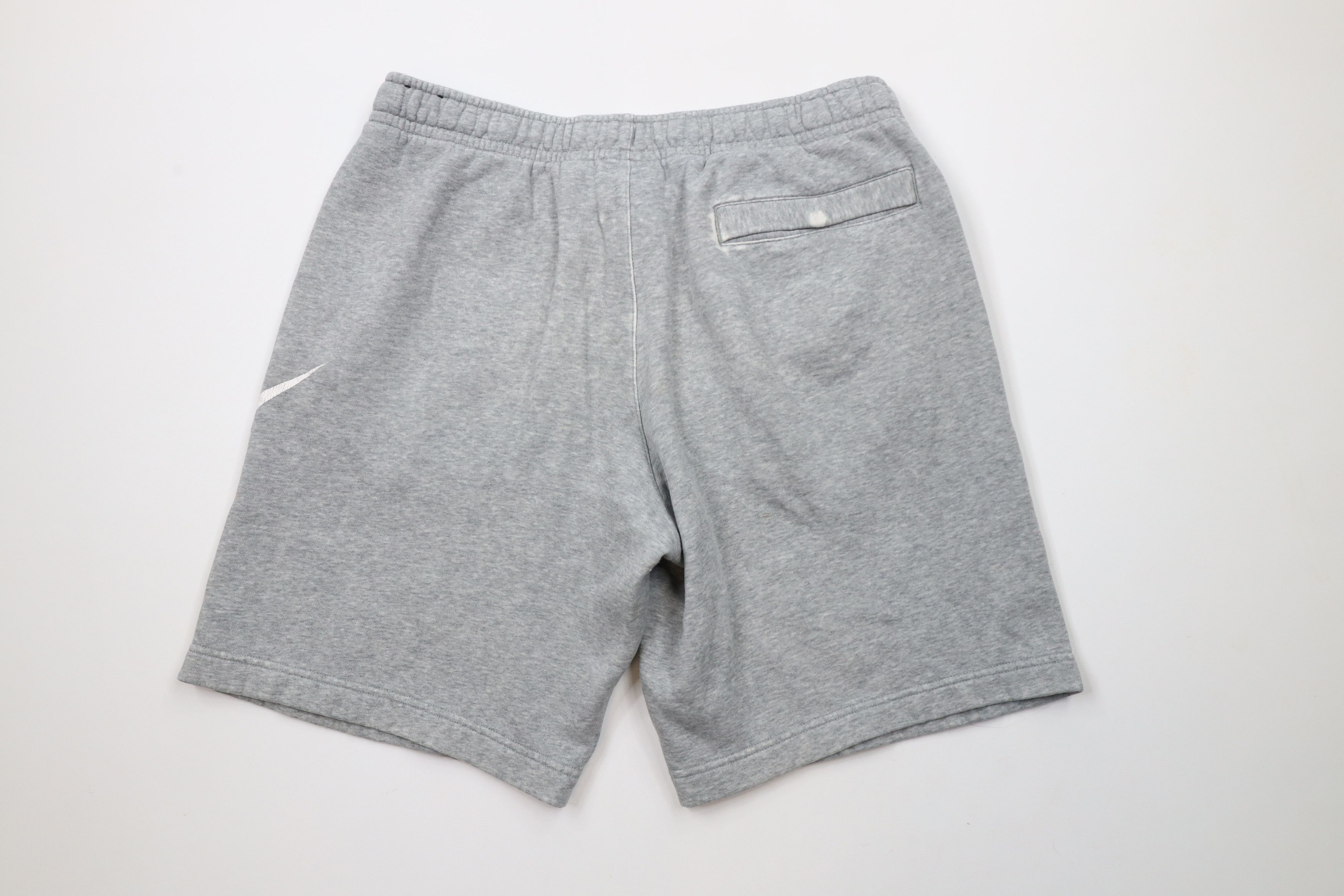 Nike × Vintage Vintage Nike Big Swoosh Logo Above Knee Sweatpants Shorts Size US 32 / EU 48 - 8 Thumbnail