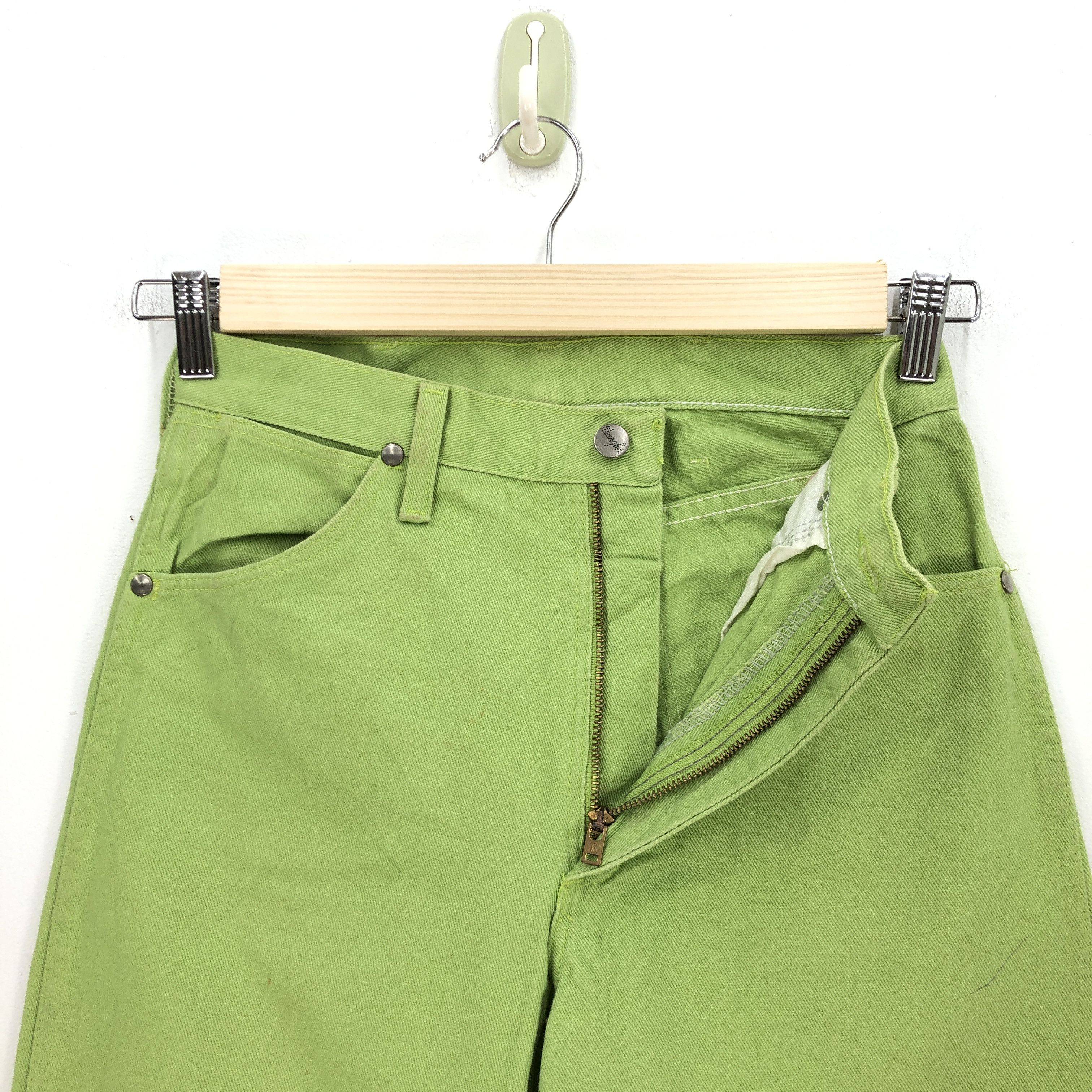 Wrangler Vintage Wrangler Jeans Green Wrangler Denim Wrangler Pants Size 28" / US 6 / IT 42 - 6 Thumbnail