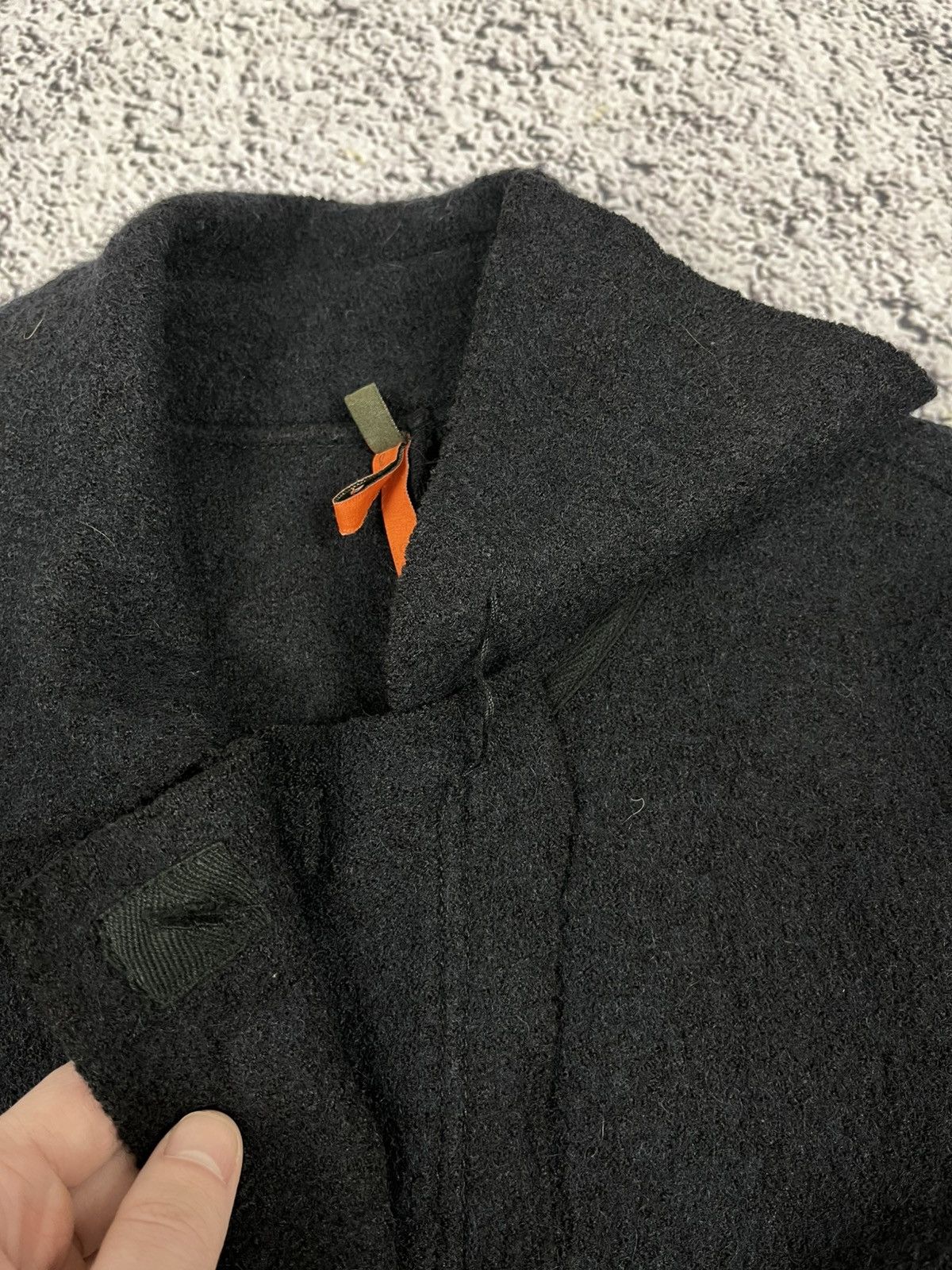 Cop Copine Cop Copine Matrix Wrap Wool Coat Gothic Avant-Garde Belted Size L / US 10 / IT 46 - 9 Thumbnail