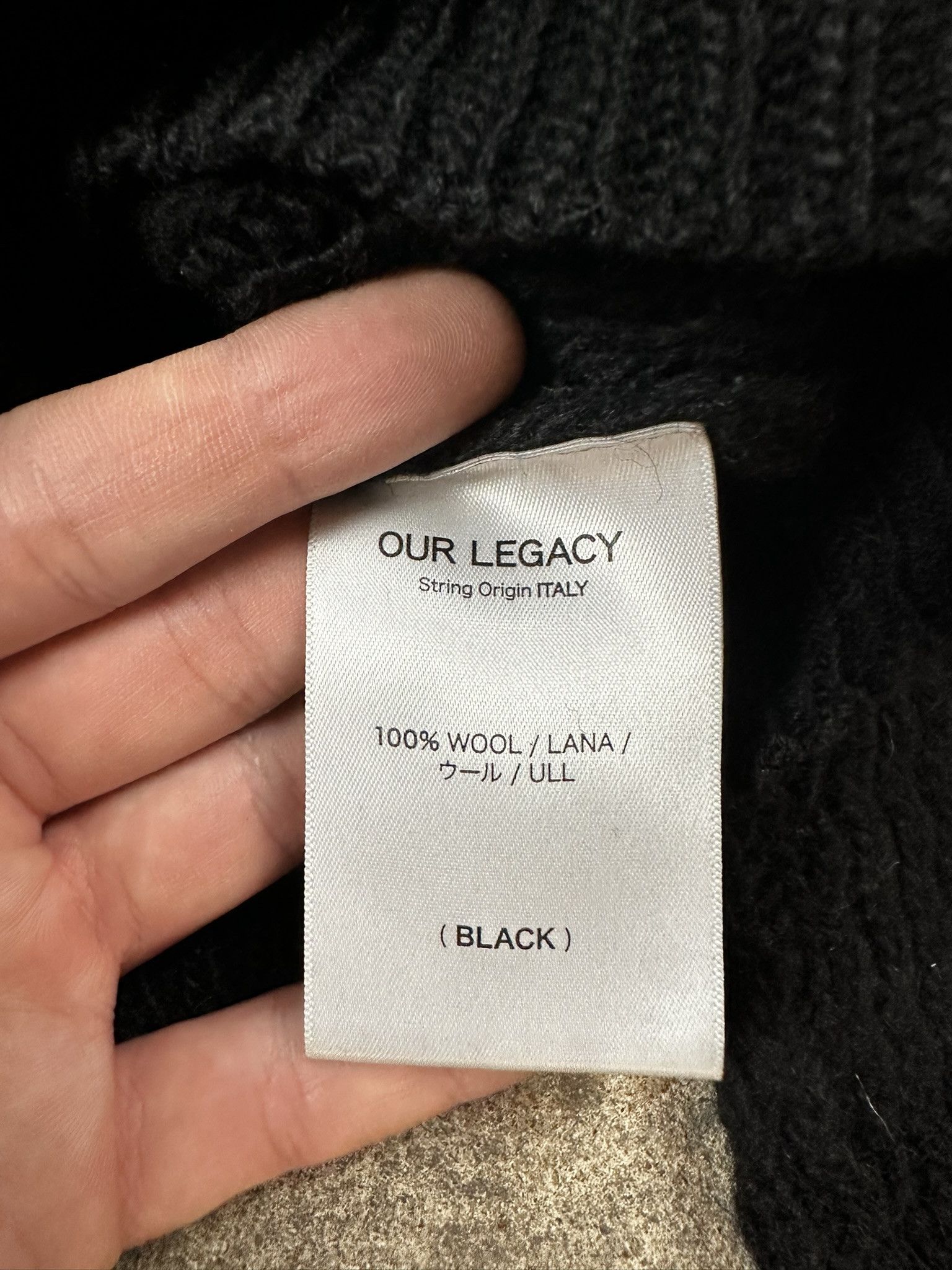 Our Legacy Our Legacy Wool Knit Cardigan Boxy Size US M / EU 48-50 / 2 - 5 Thumbnail