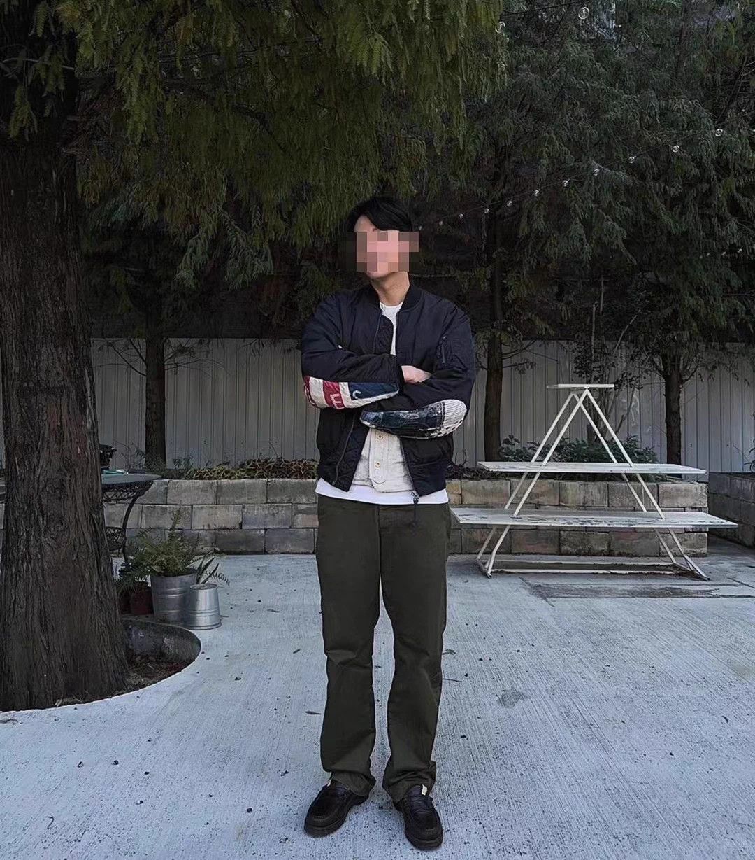 Visvim VISVIM THORSON JKT MA-1 COLLAGE 19SS Dip Dye Black 3 Size US L / EU 52-54 / 3 - 5 Thumbnail