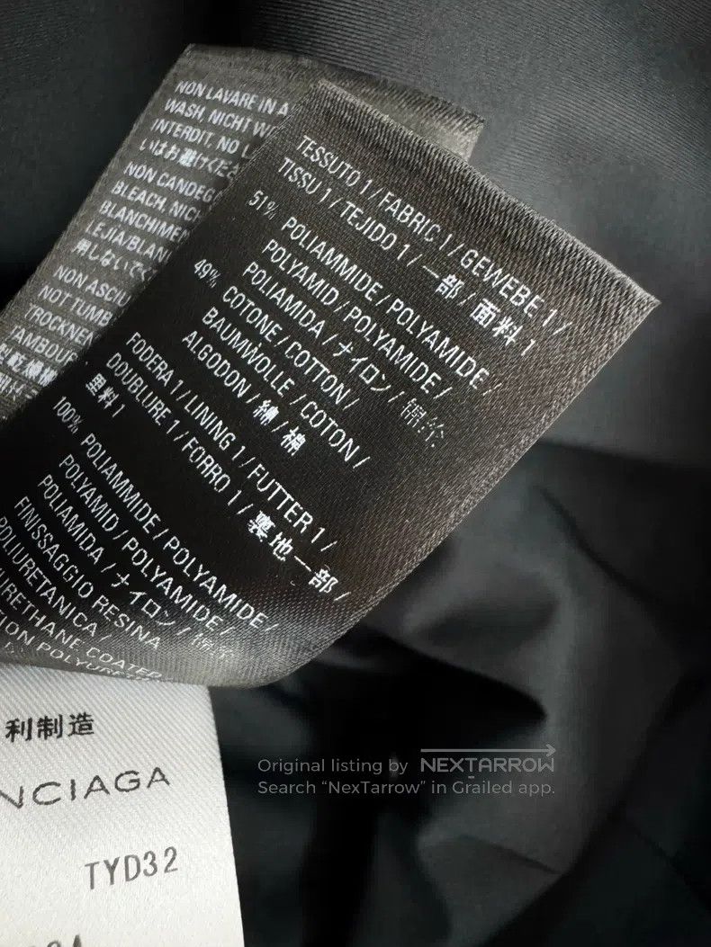 Balenciaga Balenciaga Windbreaker jacket Size L / US 10 / IT 46 - 8 Thumbnail