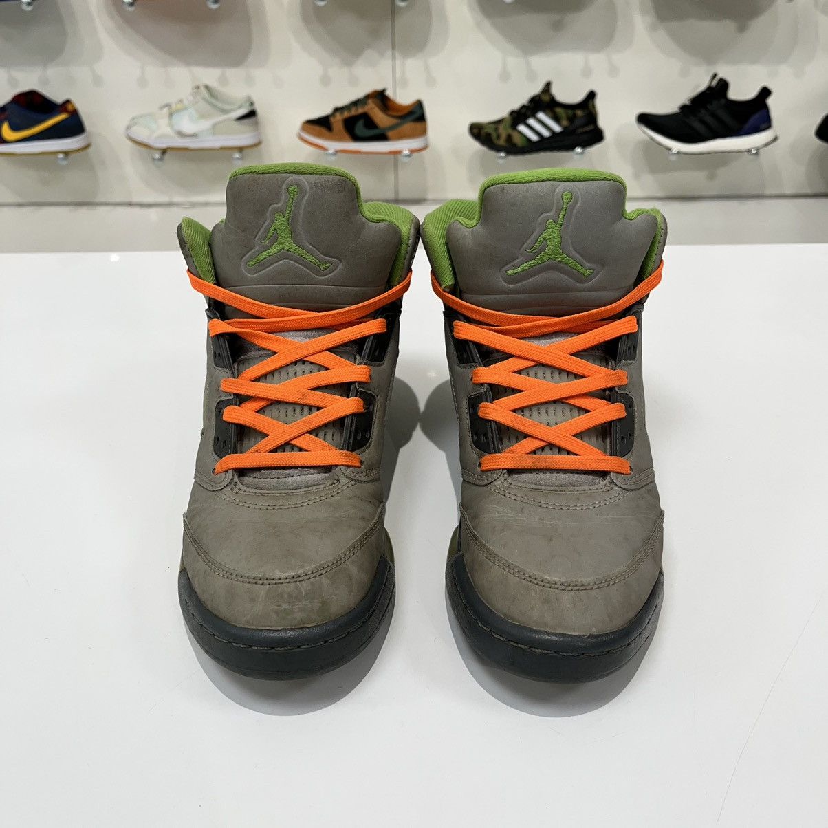 Nike Air Jordan 5 Retro Green Bean (GS) (2022) Size US 6.5 / EU 39-40 - 10 Thumbnail