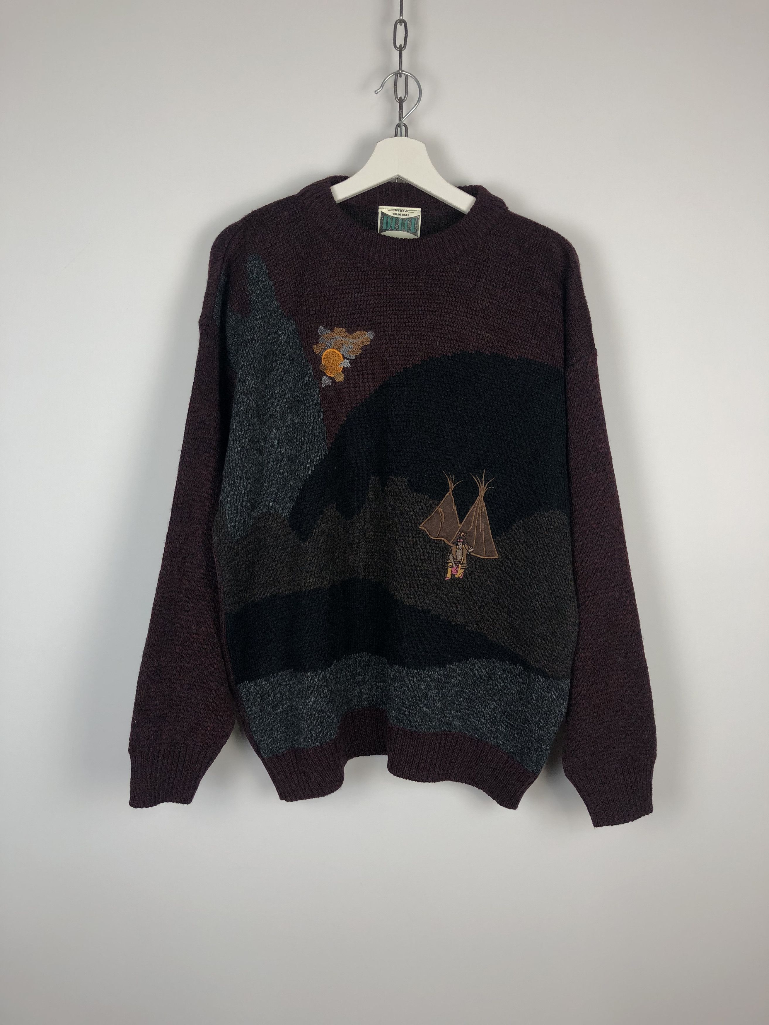 Deuce Vintage Deuce Knit Sweater Crewneck Indian size L Size US L / EU 52-54 / 3 - 1 Thumbnail