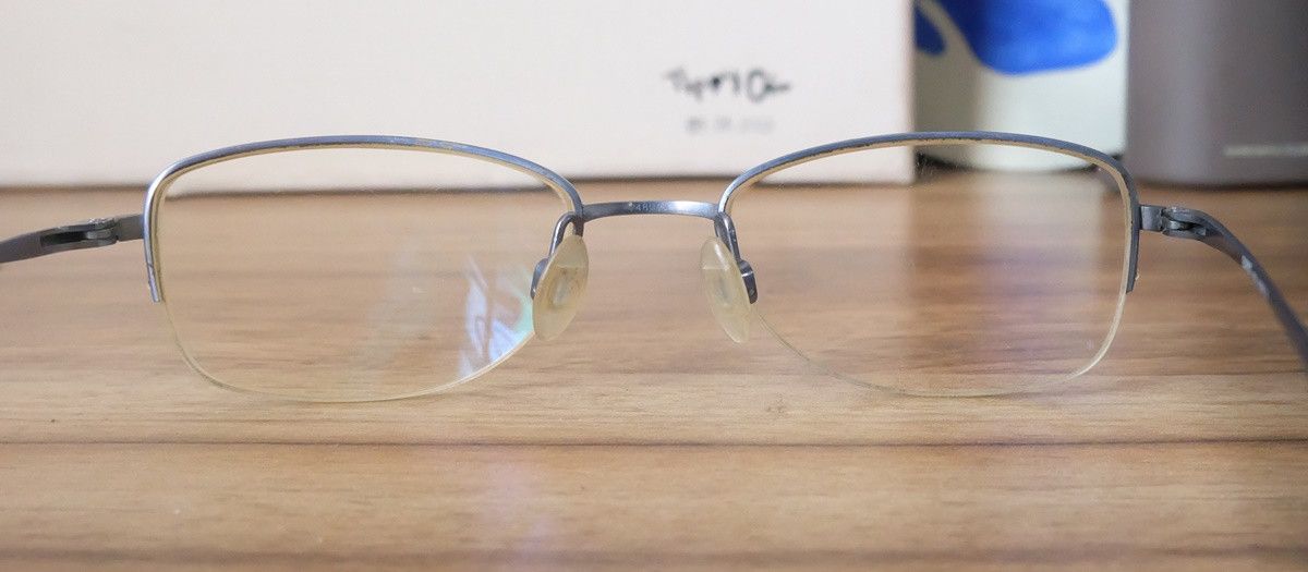 Esprit Esprit Petite Titanium Half-Rim Glasses Size ONE SIZE - 7 Thumbnail