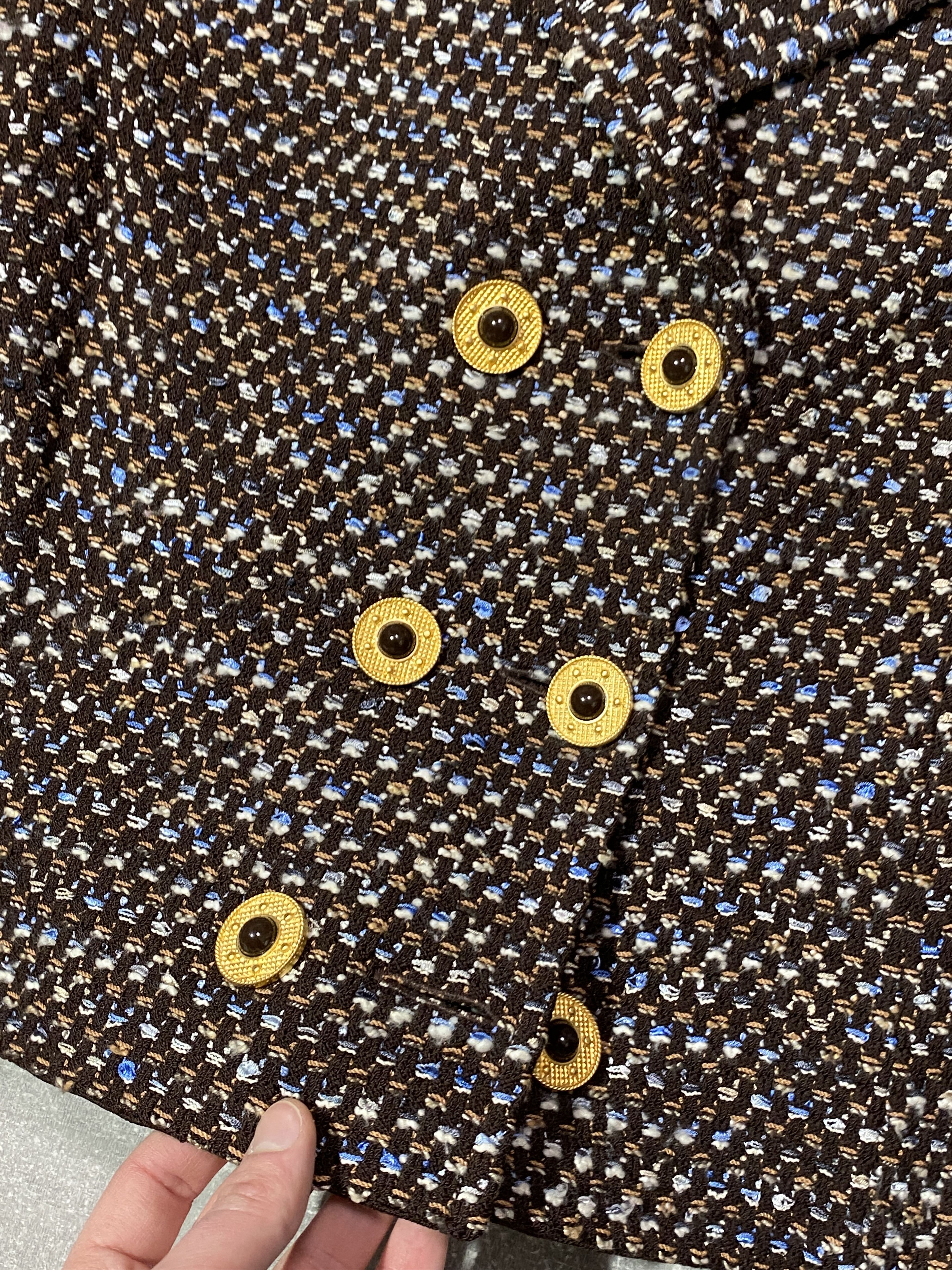St. John Vintage Rare St. John Brown Blazer Size M / US 6-8 / IT 42-44 - 10 Thumbnail