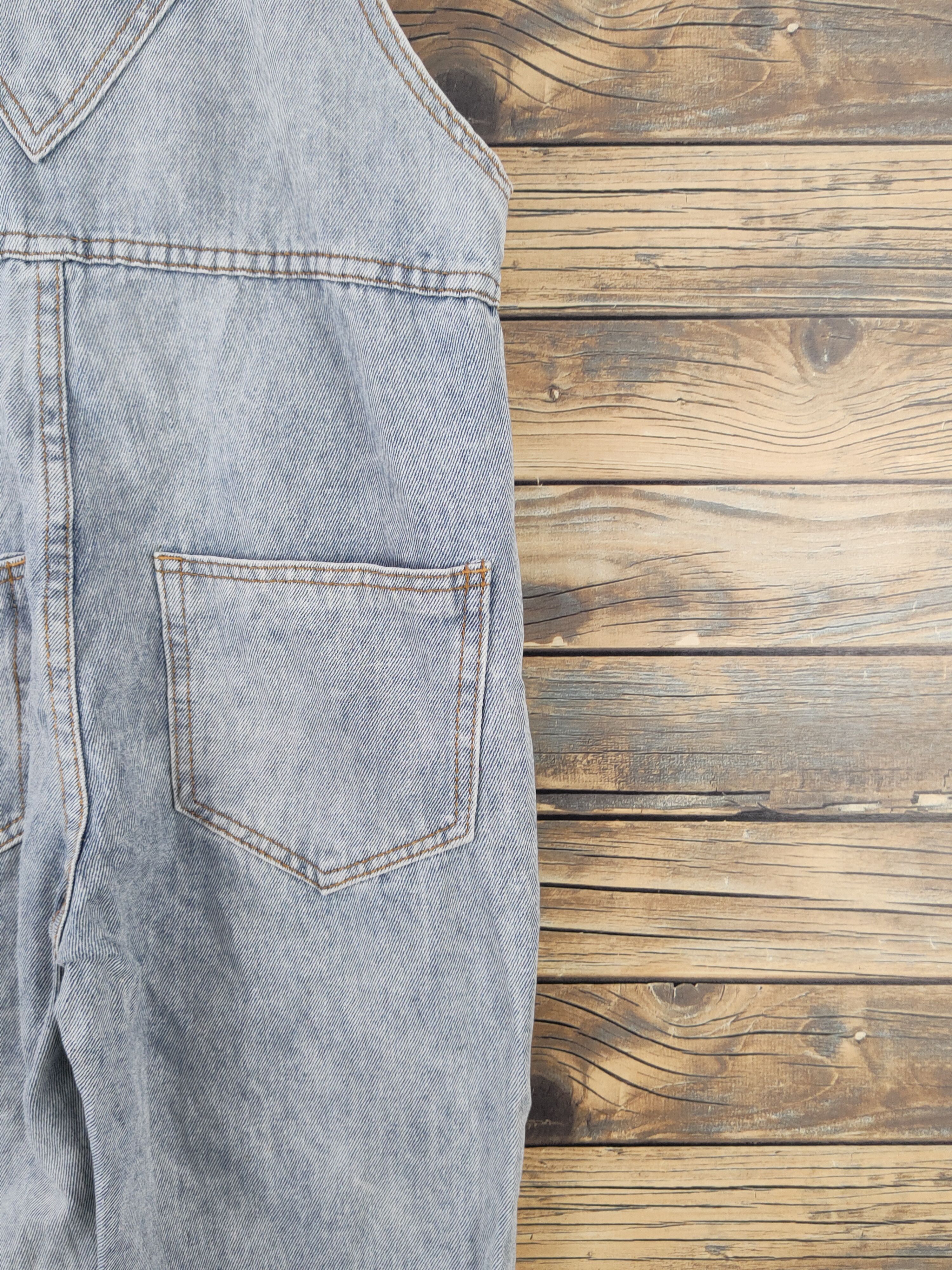 Japanese Brand × Vintage Vintage Japanese Brand Light Blue Denim Jumpsuits Size 30" / US 8 / IT 44 - 15 Thumbnail