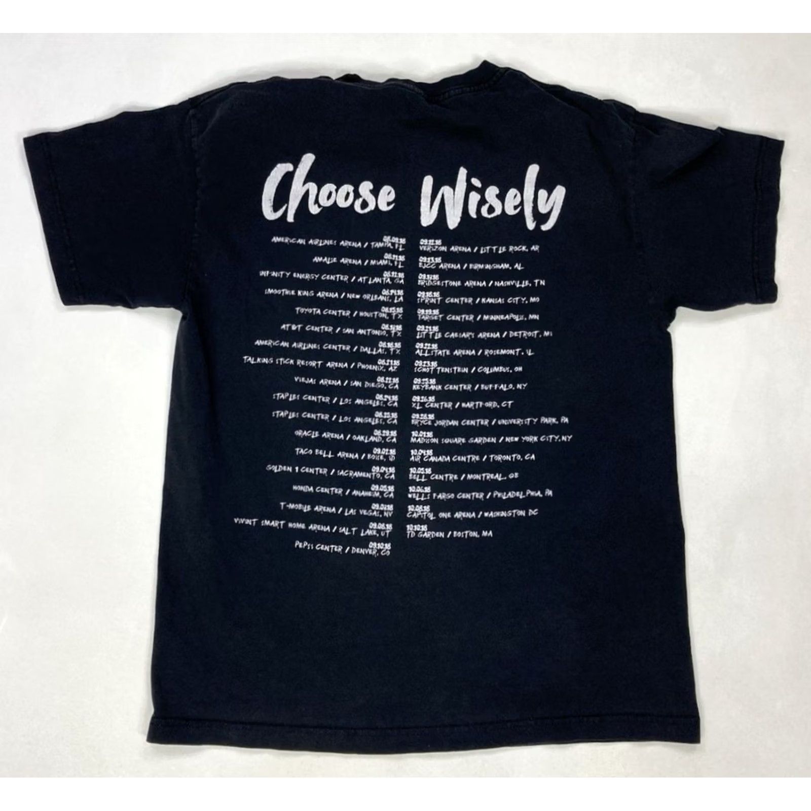 Dreamville VINTAGE Dreamville Choose Wisely Tour Graphic T-shirt Women Medium Black J Cole Music Size M / US 6-8 / IT 42-44 - 3 Thumbnail