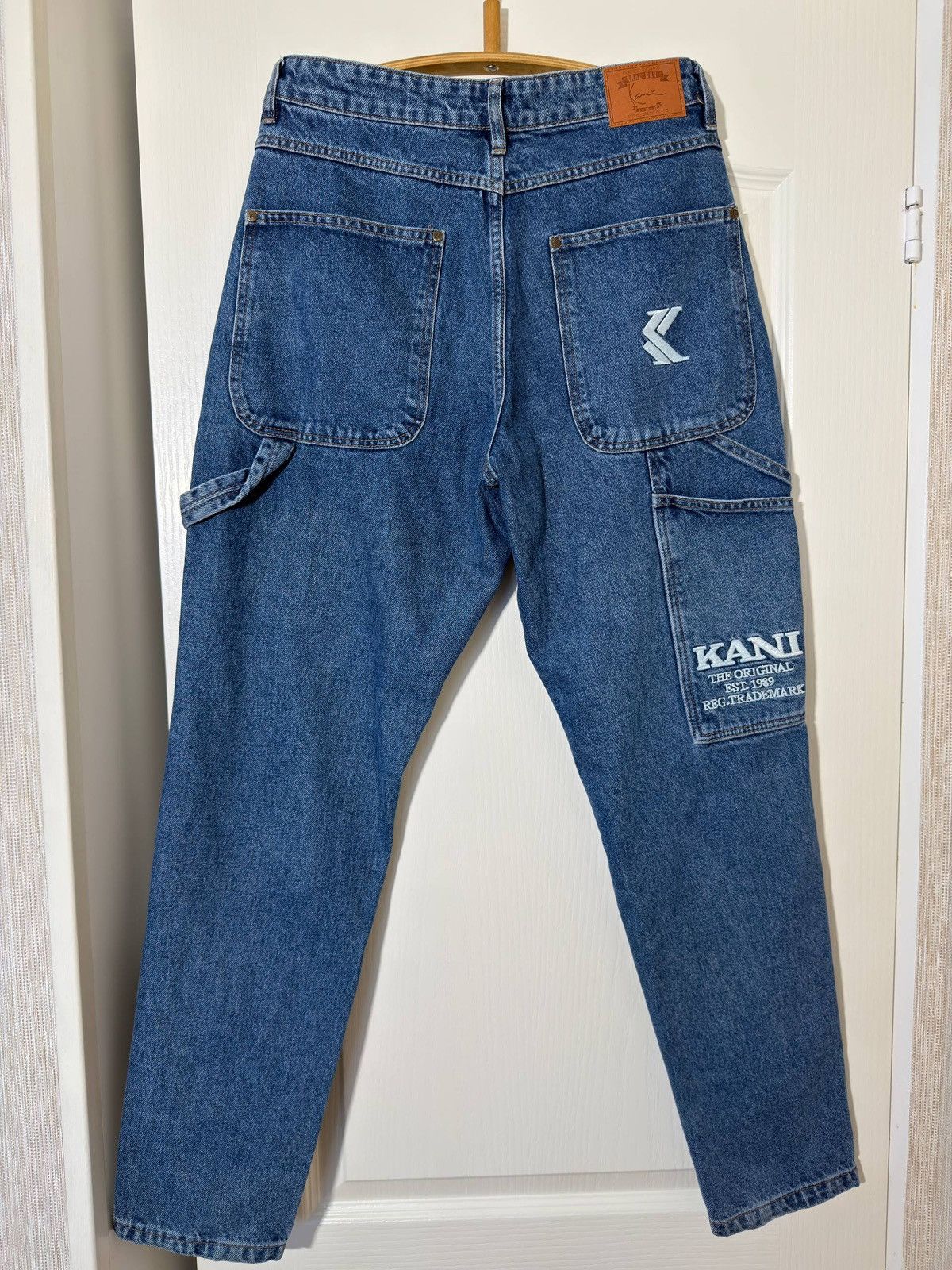 Karl Kani Karl Kani Baggy Carpenter Jeans - Embroidered Logo Size US 32 / EU 48 - 1 Thumbnail