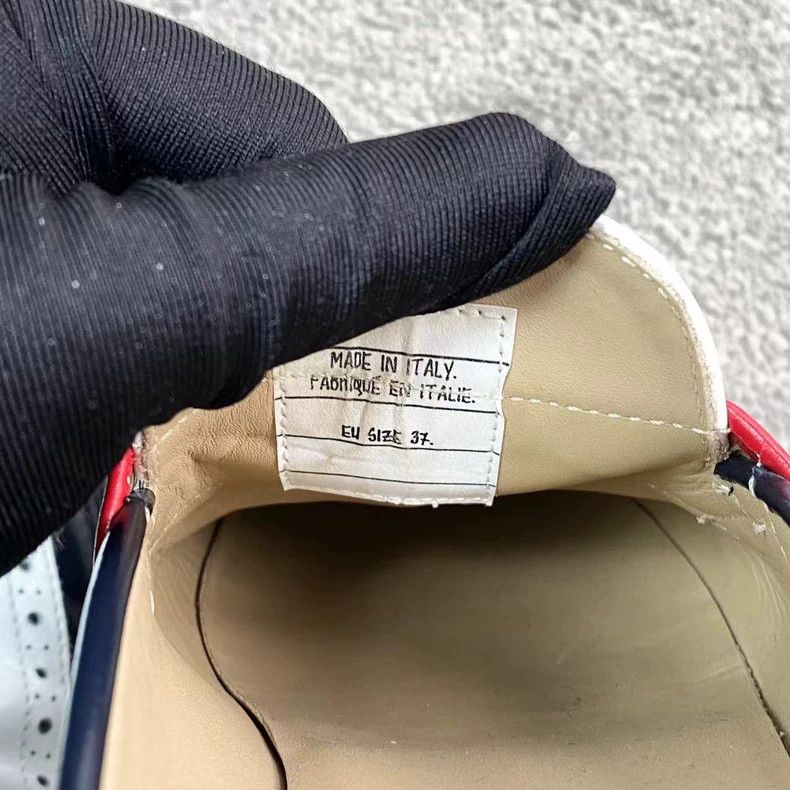 Thom Browne Thom Browne Red and white leather shoes Size US 6.5 / IT 36.5 - 7 Thumbnail