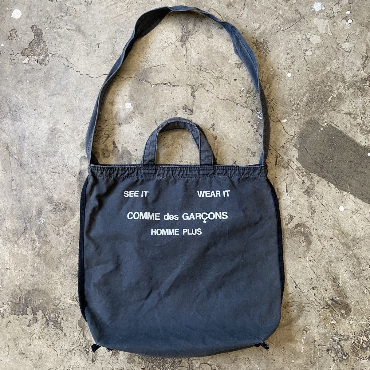Comme Des Garcons Homme Plus × Comme des Garcons Black See