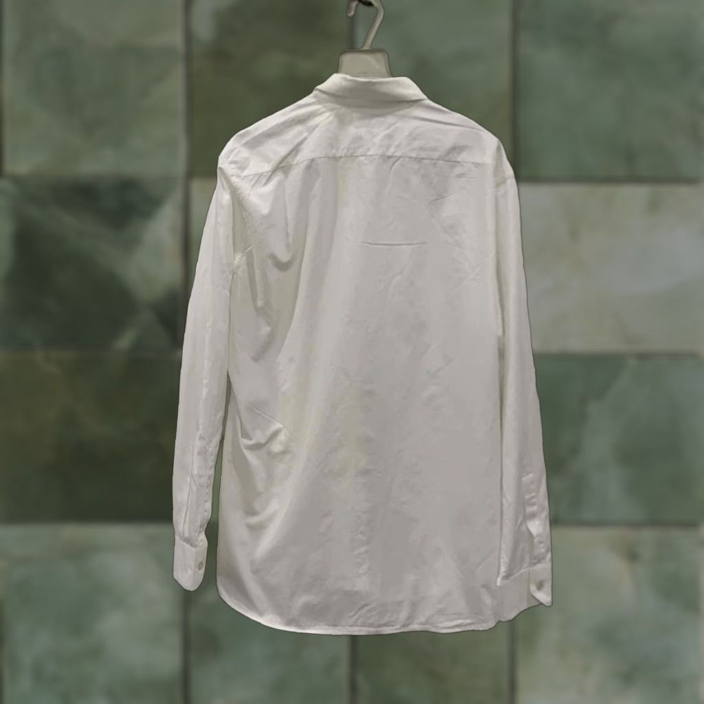 Yves Saint Laurent Saint Laurent Paris Dress Shirt Button-Up Slim Fit White EU 40 / US 15.5 Regular Mens 15¾ C10 Uniform Collection Size 40R - 1 Thumbnail