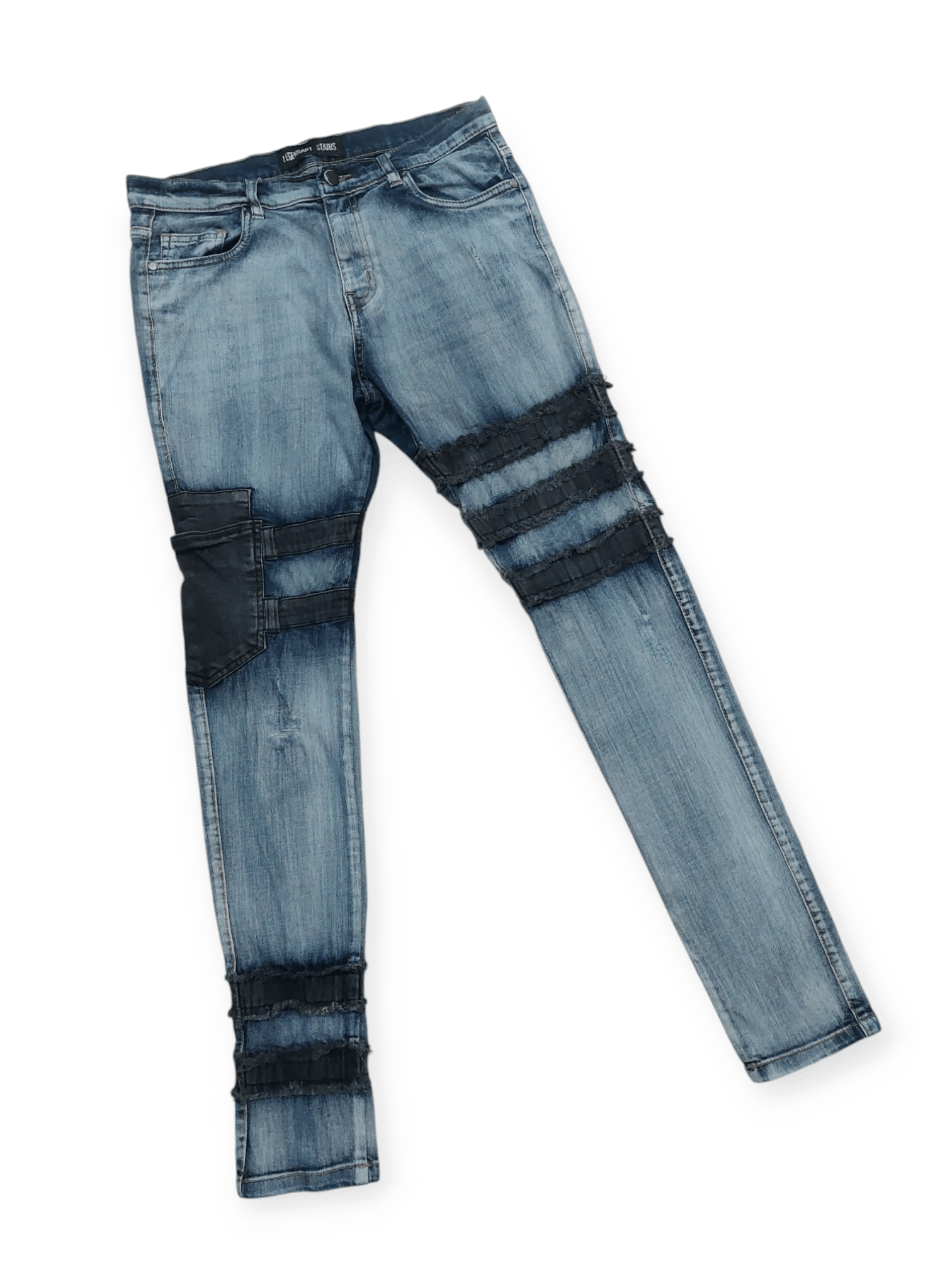 Other Legendary Status Hagi Strip Jeans Size US 30 / EU 46 - 3 Thumbnail