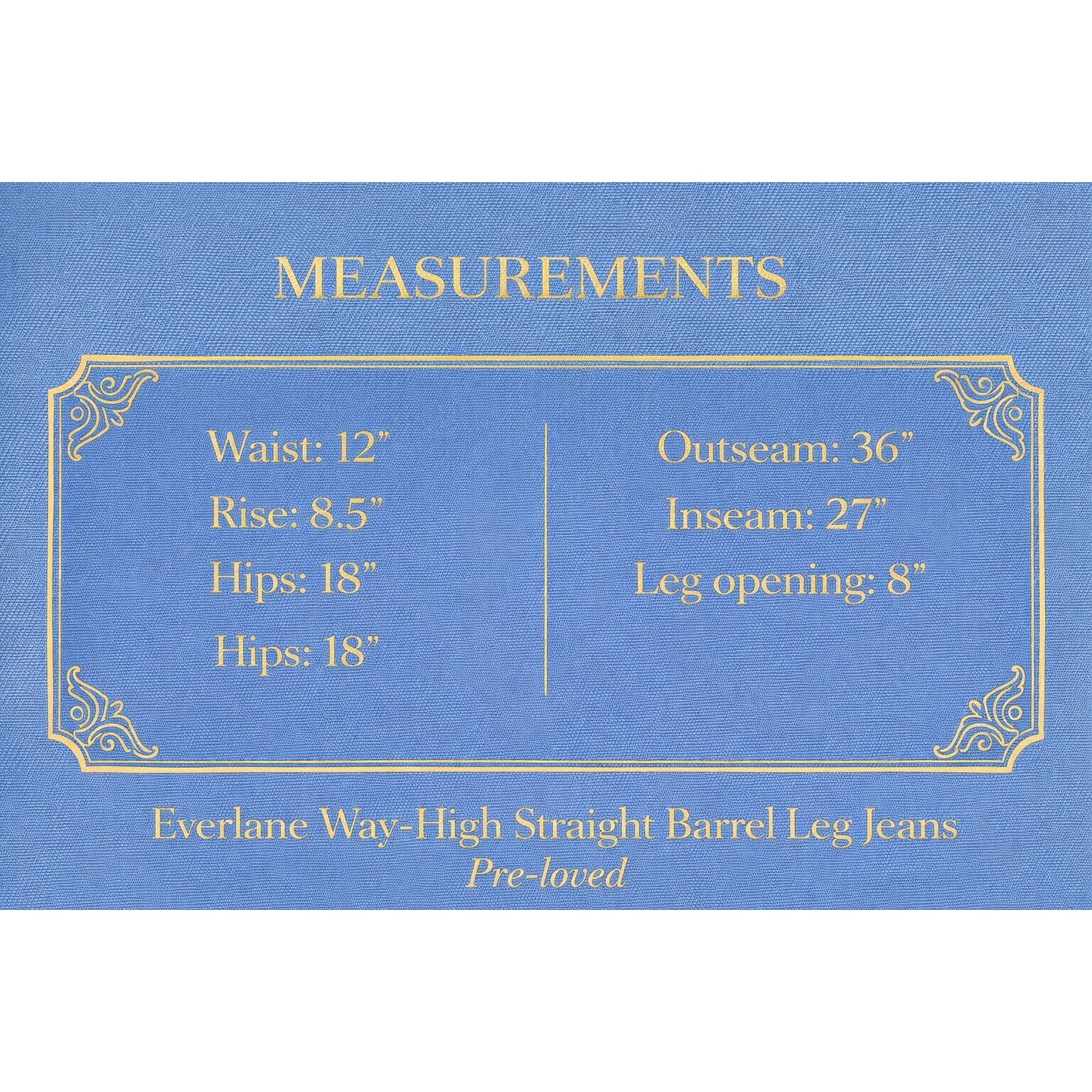 Everlane Everlane Jeans - Way High Straight Barrel - 26R Size 26" / US 2 / IT 38 - 12 Thumbnail