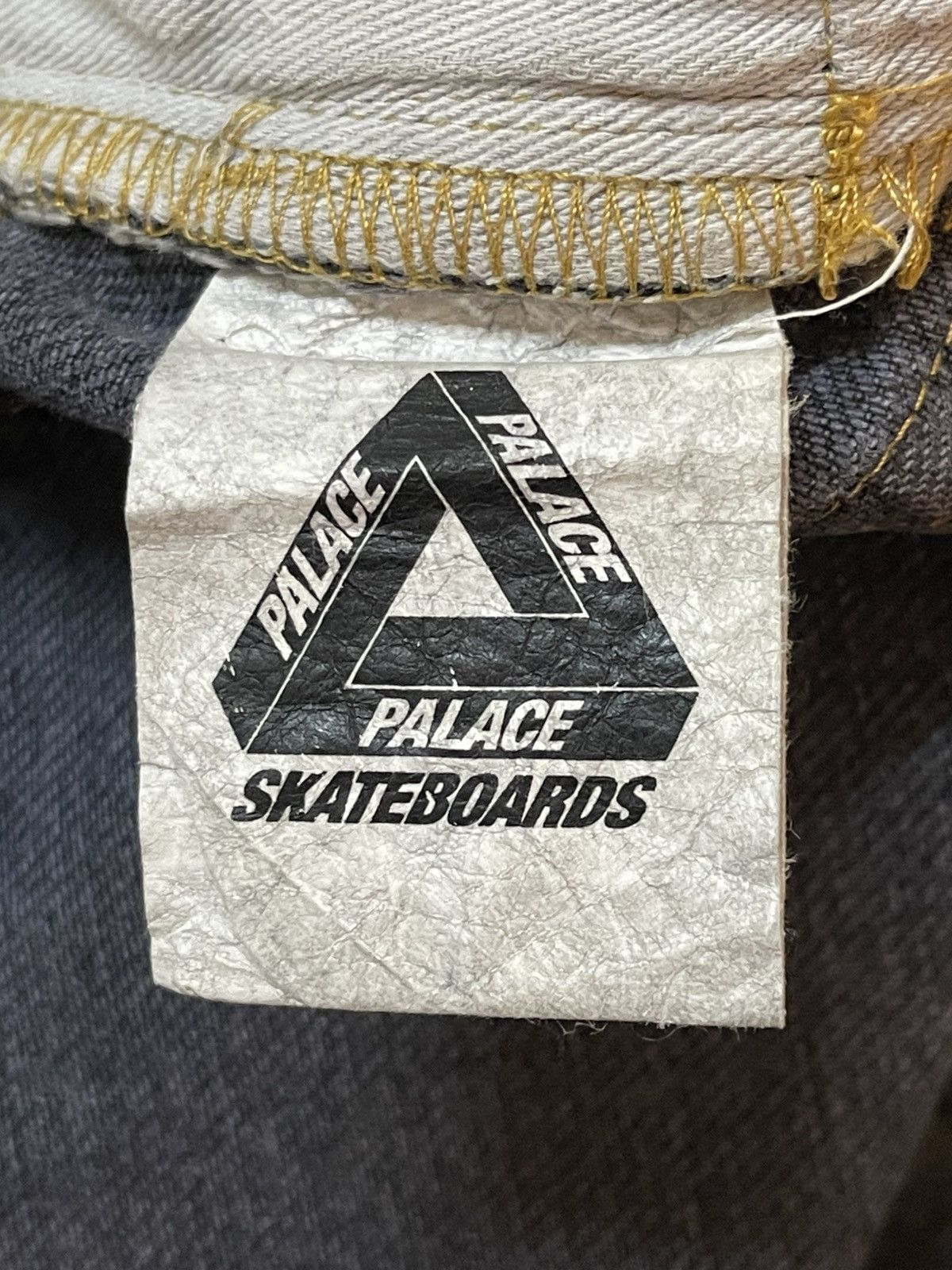 Palace Vintage Usa Palace Jeans Faded Wash Distress Baggy Jeans Size US 31 - 11 Thumbnail