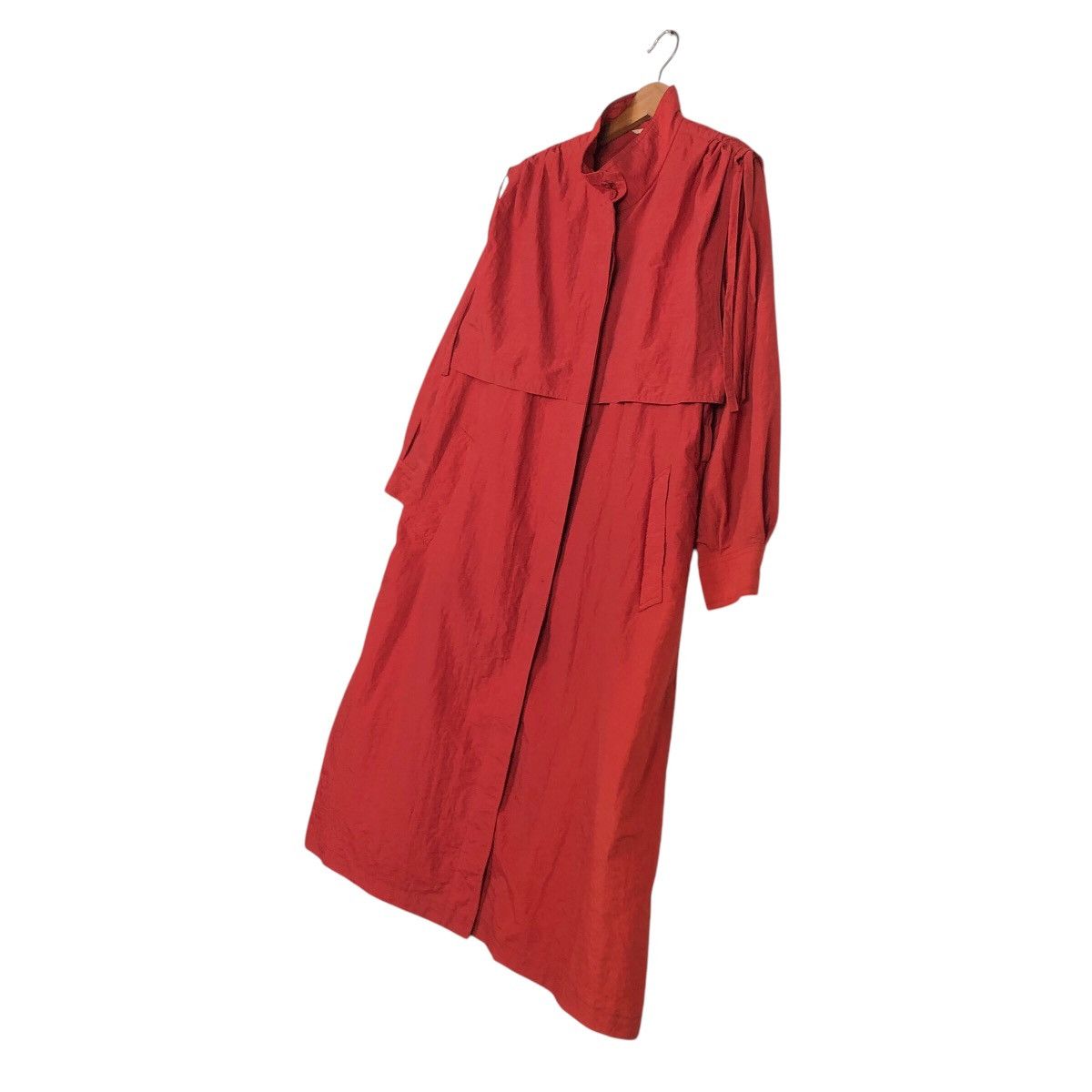 Designer × Japanese Brand × Vintage 📌Rich Red Vintage Long Jacket Tokyo Style Issey Miyake Size US M / EU 48-50 / 2 - 3 Thumbnail