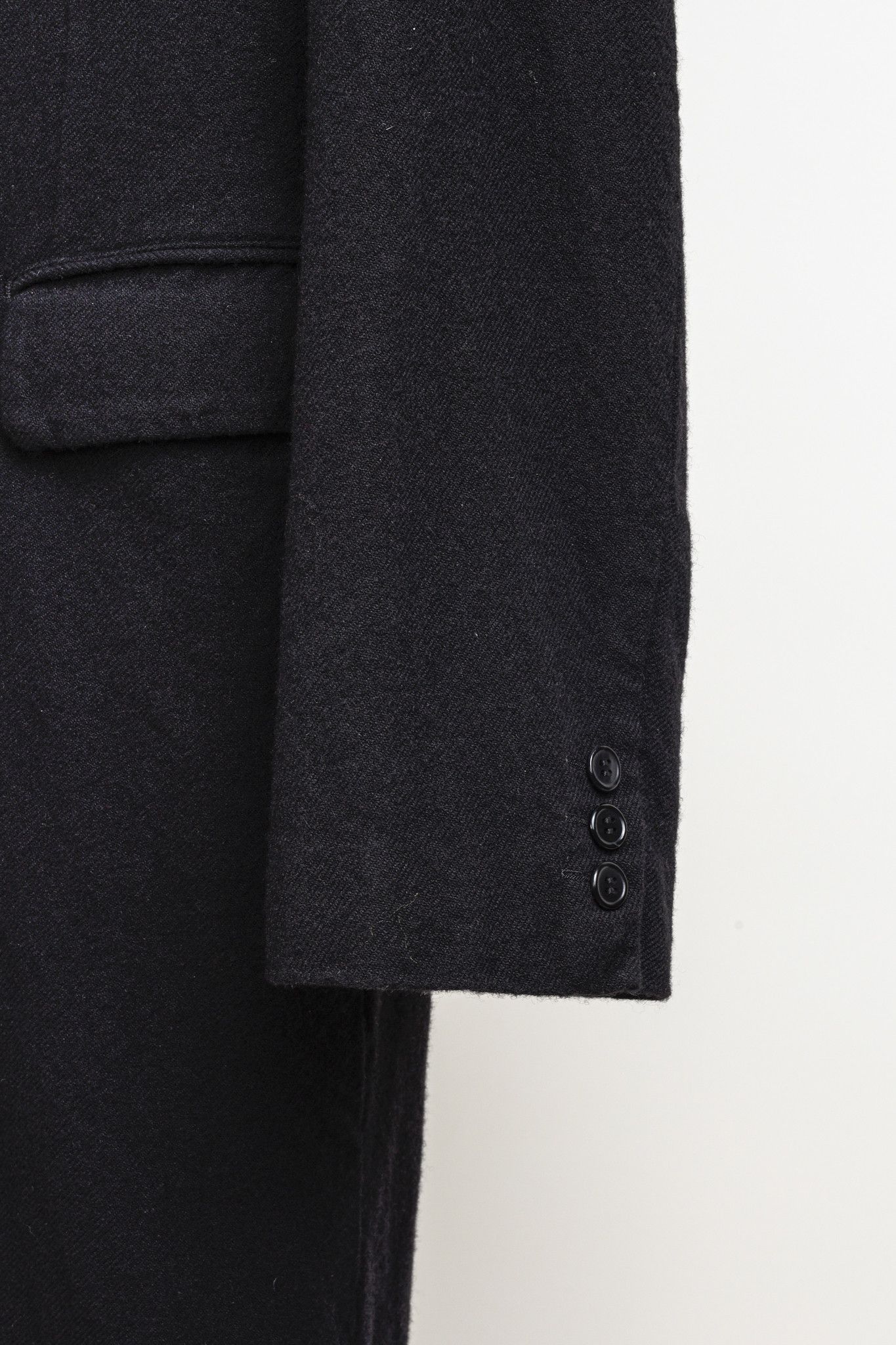 Comme des Garcons Homme Plus Comme Des Garçons Homme Plus 2017 Skull Appliqué Wool Coat Size US XL / EU 56 / 4 - 5 Thumbnail