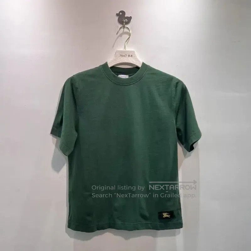 Burberry Burberry Green Cotton Short Sleeve T. Size US XS / EU 42 / 0 - 1 Thumbnail