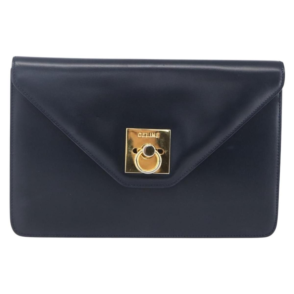 Celine Celine Clutch Bag Leather Size ONE SIZE - 1 Thumbnail