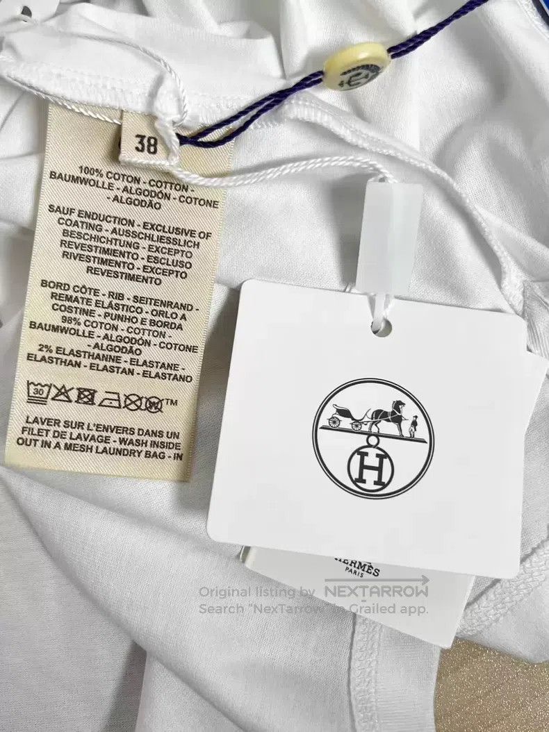 Hermes Hermes Short Sleeve T-Shirt Size XS / US 0-2 / IT 36-38 - 5 Thumbnail