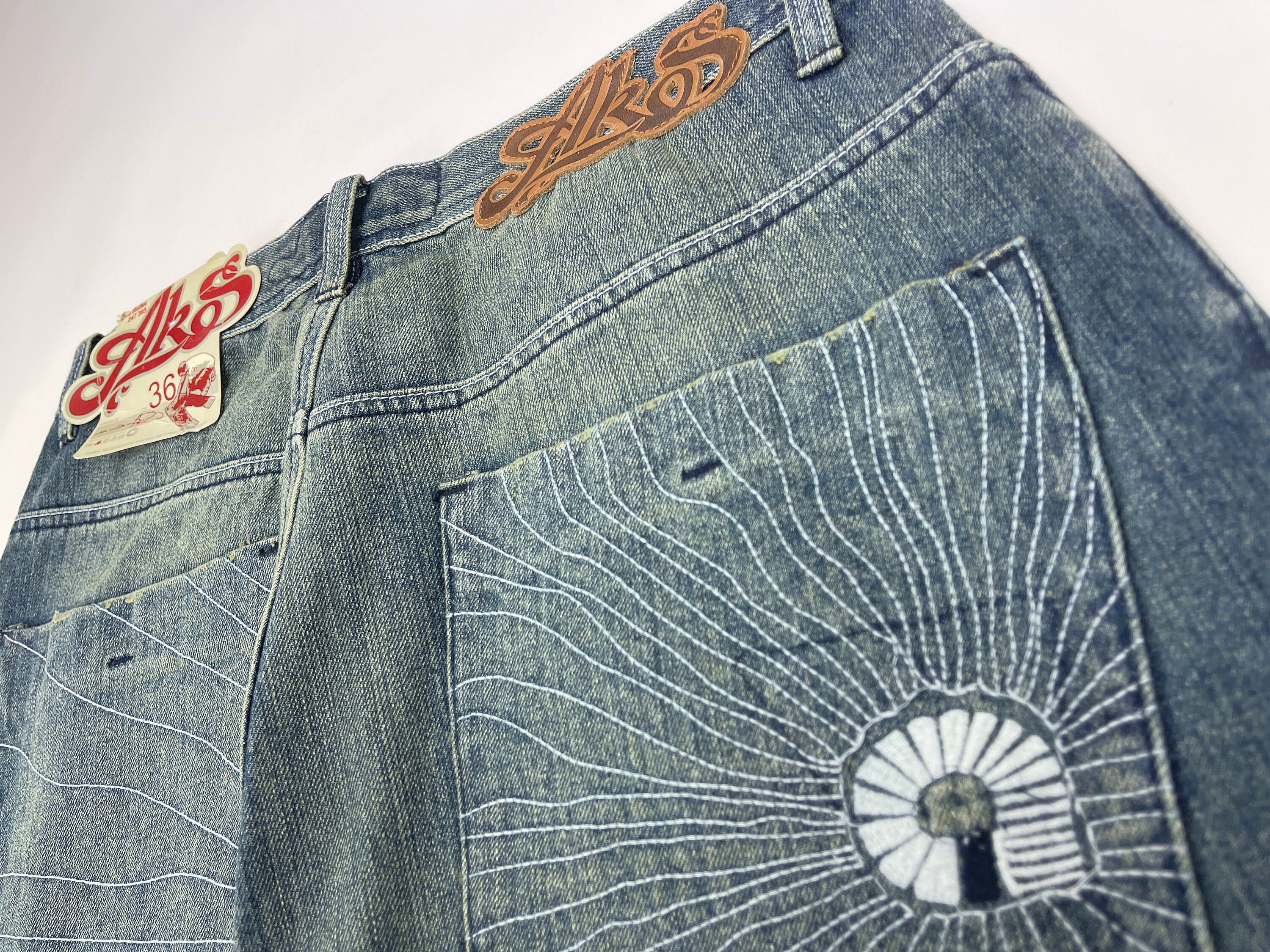 Akademiks Akademiks jeans, vintage, 90s hip hop, baggy jeans, 1990s 36 Size US 36 / EU 52 - 6 Thumbnail