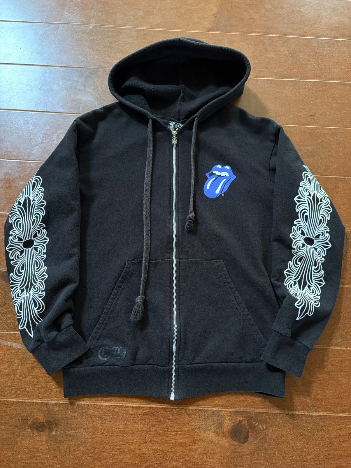 Chrome Hearts × The Rolling Stones Vintage Chrome Hearts Rolling