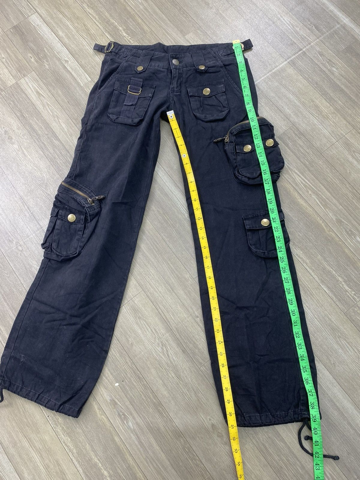 If Six Was Nine 2000s Freak Sly 3D Bondage Gothic Punk Lgb Cargo Pants Y2K Size US 28 / EU 44 - 16 Thumbnail