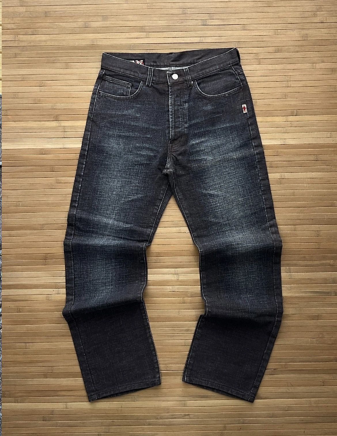 Jean Paul Gaultier Archive JPG Waxed Denim Jeans Size US 30 / EU 46 - 1 Thumbnail