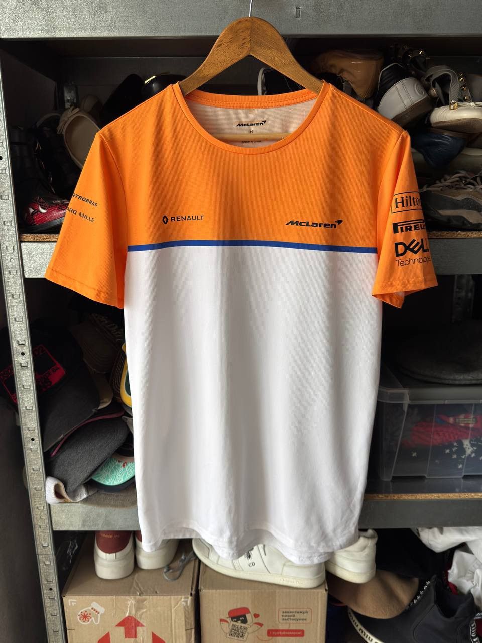 Malcolm McLaren FORMULA 1 MCLAREN RENAULT RACING SHIRT JERSEY SAINZ ERA Size US M / EU 48-50 / 2 - 2 Thumbnail