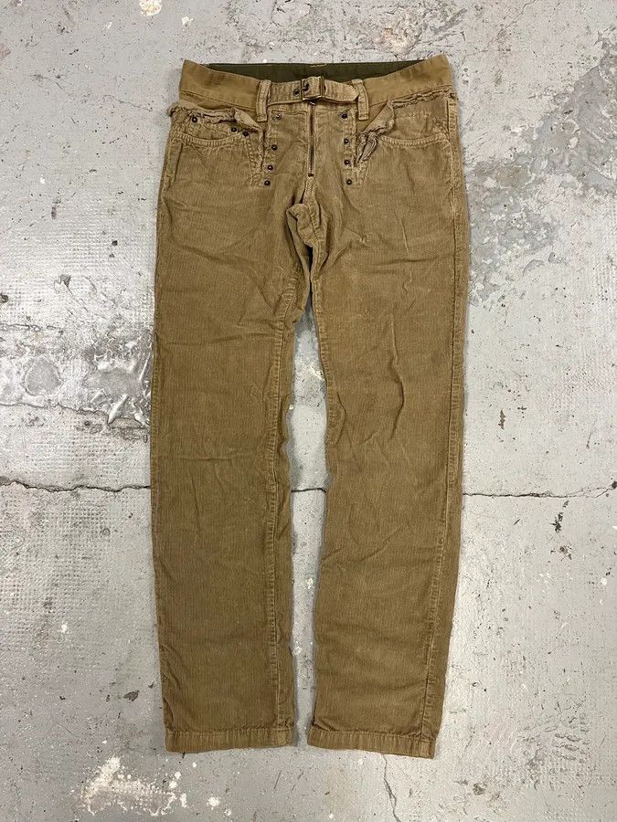 Dolce & Gabbana × Vintage AW2006 Dolce & Gabbana Brown Utility Studded Pants Size US 32 / EU 48 - 5 Thumbnail