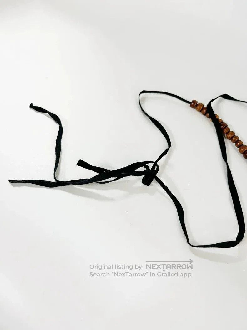 Ann Demeulemeester Ann Demeulemeester Wooden Pea Necklace 2009. Size ONE SIZE - 5 Thumbnail