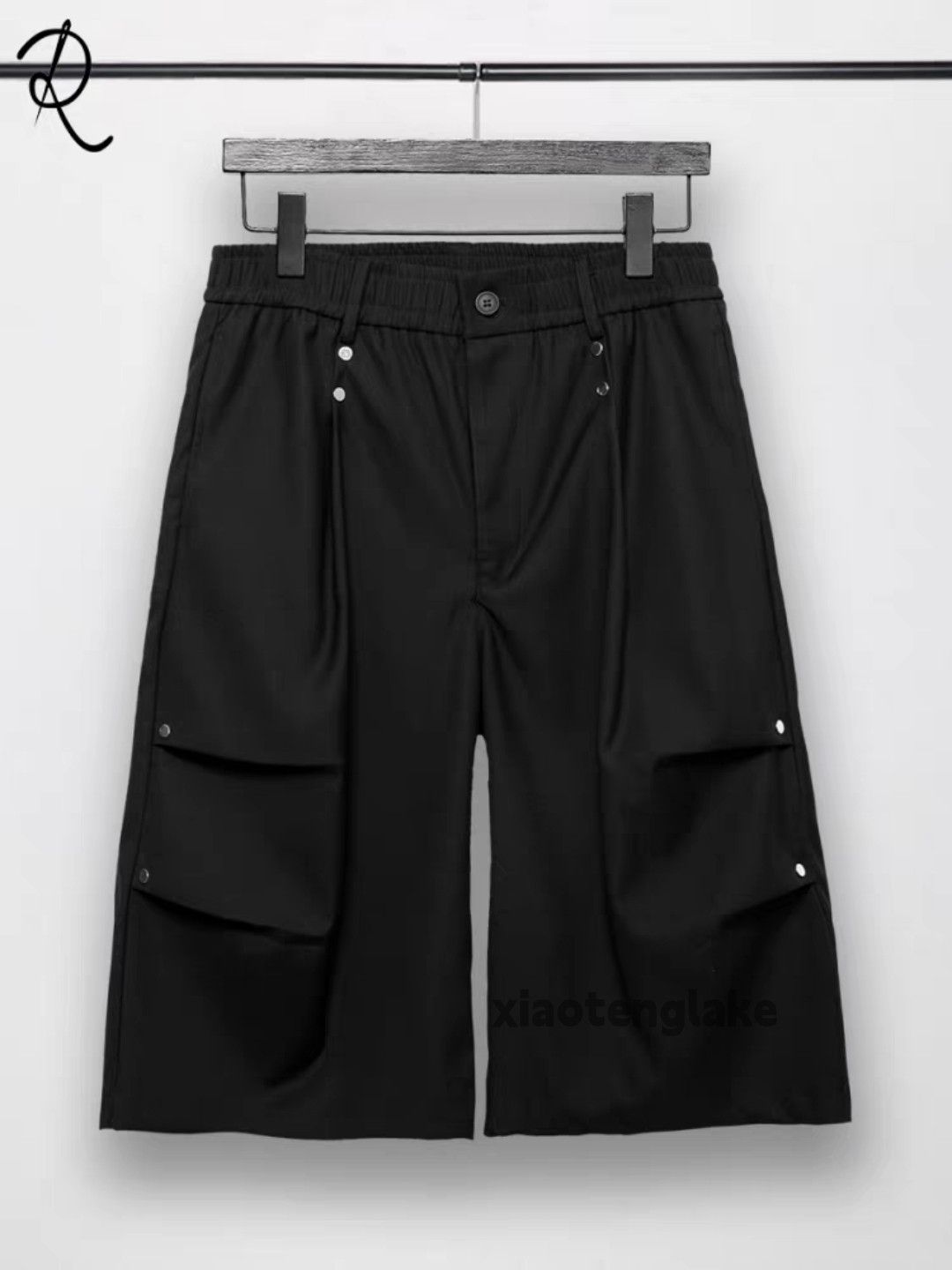 Designer Unisex utility pleated yuppie loose baggy shorts Size US 30 / EU 46 - 2 Thumbnail