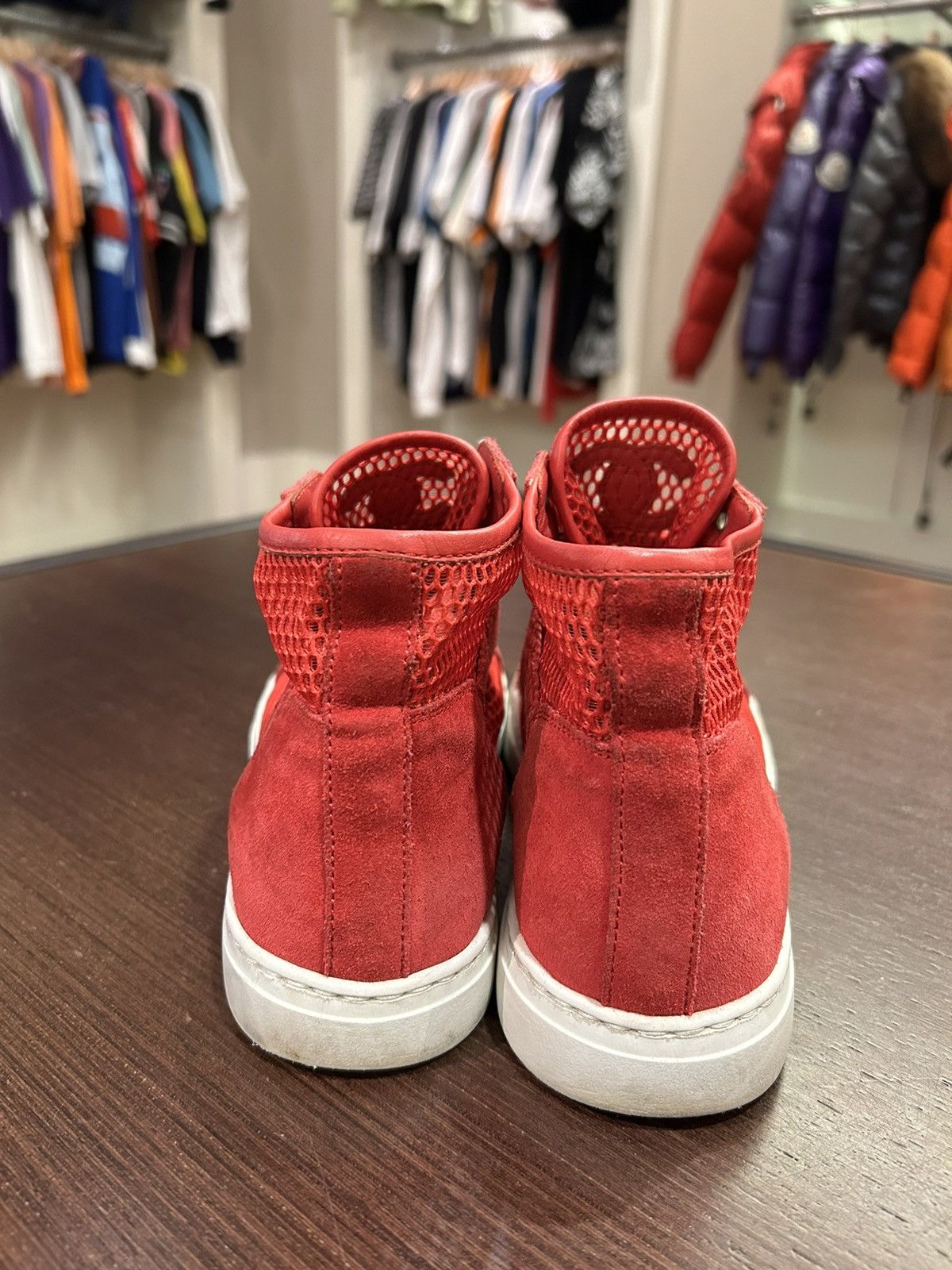 Chanel Chanel Mesh Suede High top Size US 6 / EU 39 - 6 Thumbnail