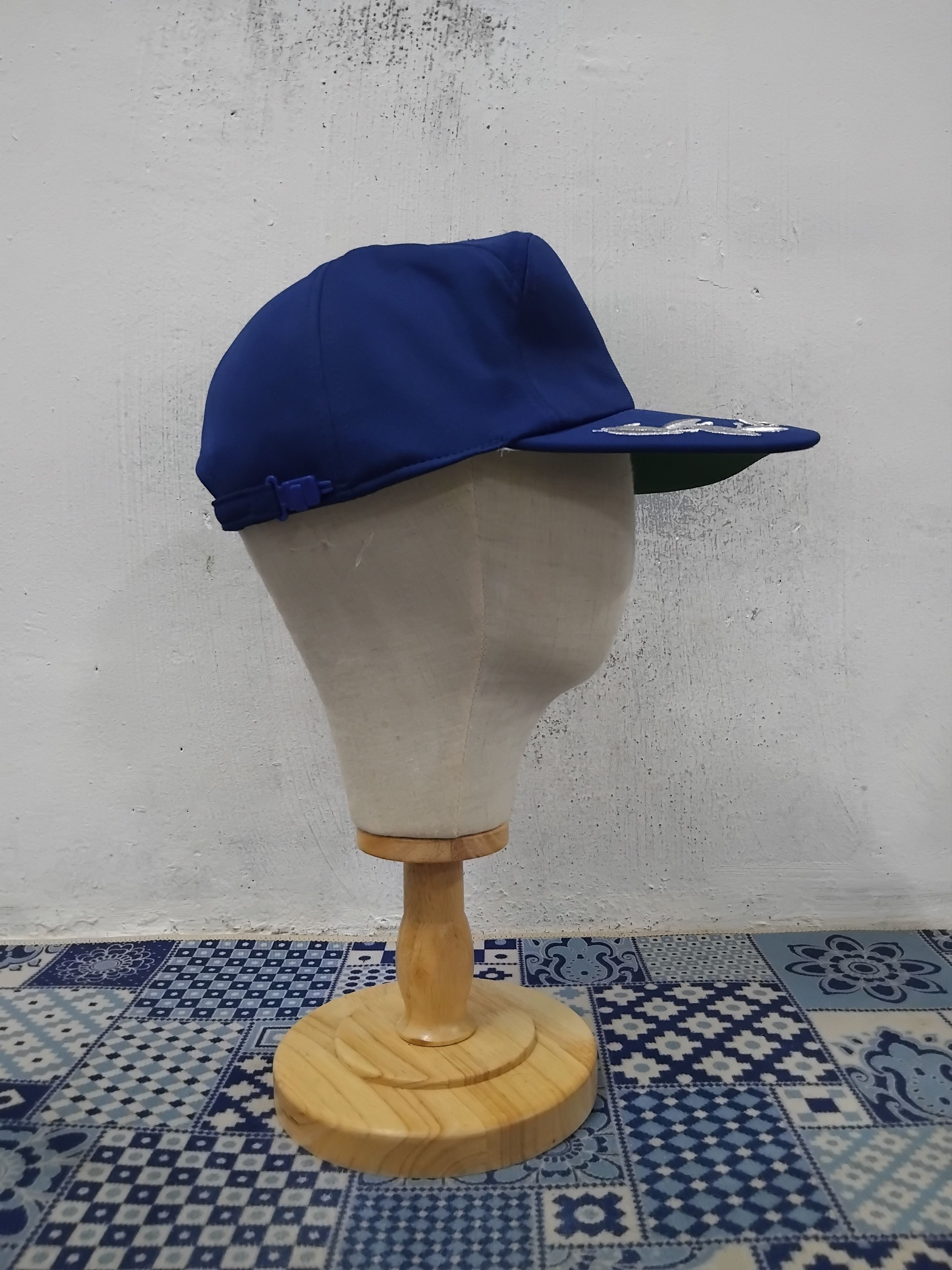 Japanese Brand 🔥Vintage blue colour streetwear cap Size ONE SIZE - 8 Thumbnail