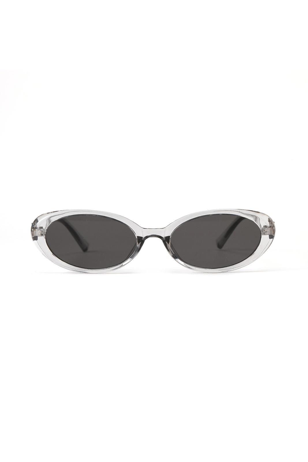 Japanese Brand Rare Vtg Y2k Cat Eye Transparent White Sunglasses Unisex OS Size ONE SIZE - 2 Thumbnail