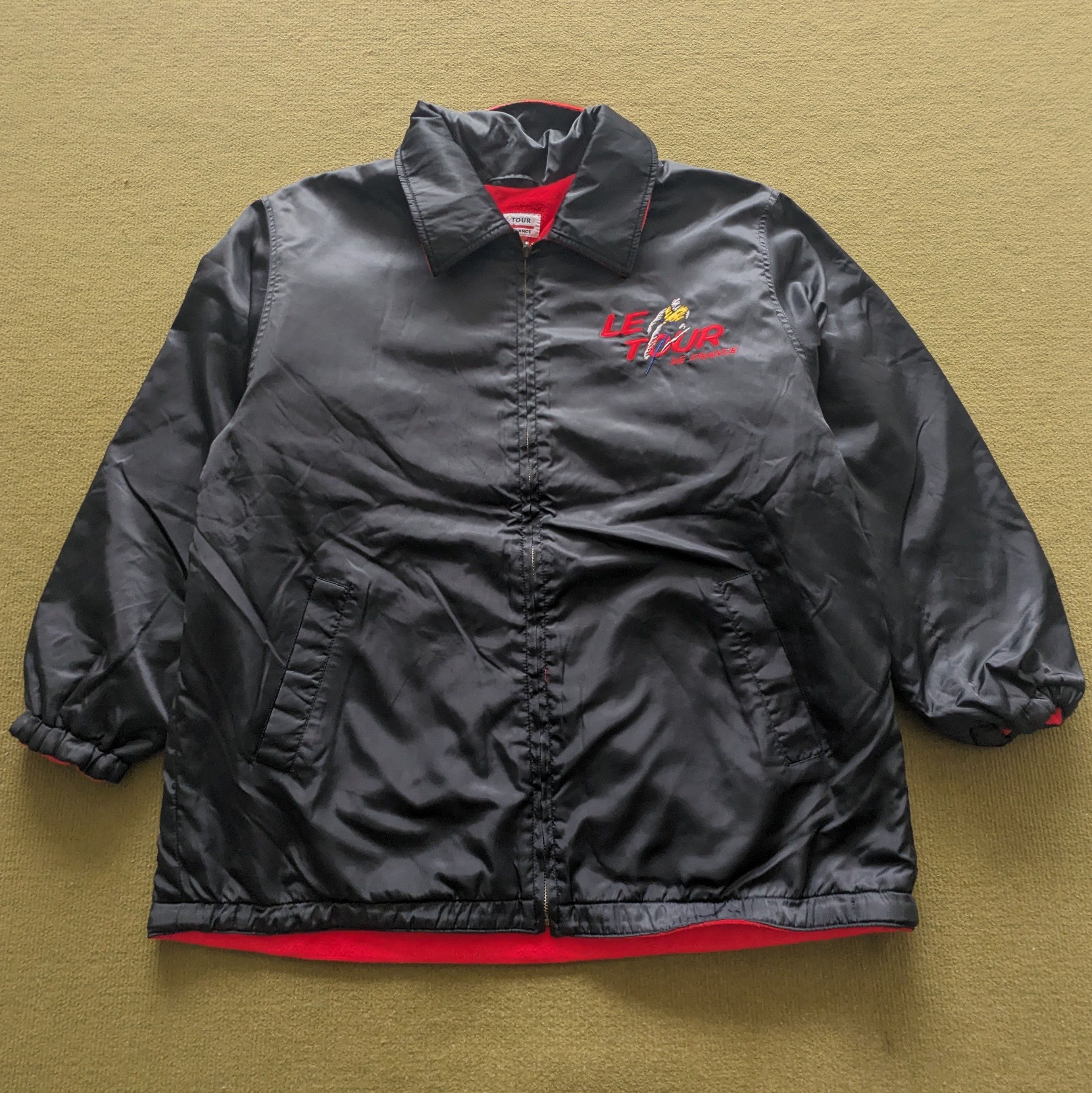 Other Vintage LE TOUR DE FRANCE Streetwear Jacket Size US L / EU 52-54 / 3 - 3 Thumbnail