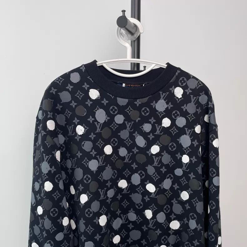 Louis Vuitton Louis Vuitton Yayoi Kusama Black Yayoi Kusama Hand-Painted Size US M / EU 48-50 / 2 - 4 Thumbnail