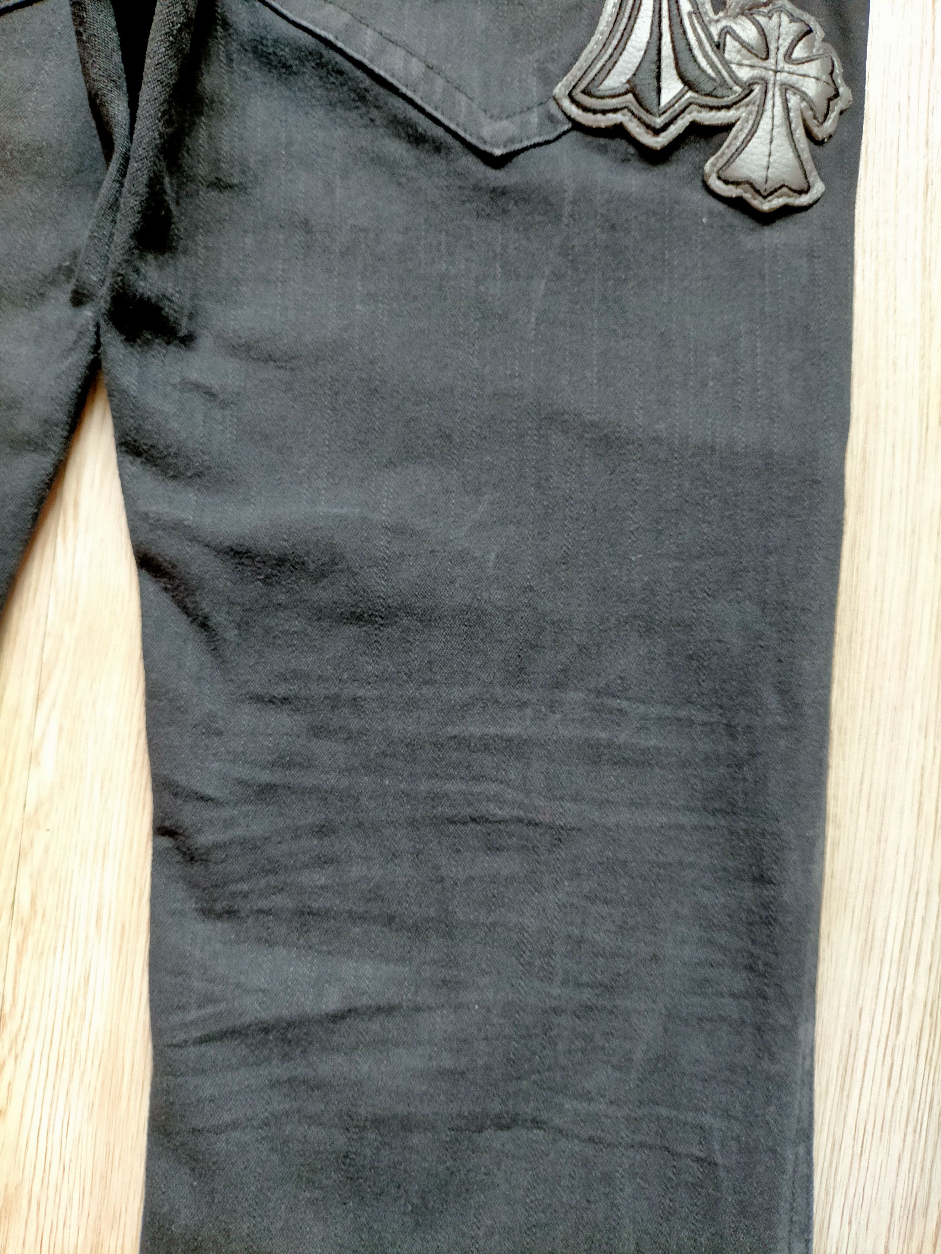 If Six Was Nine Flare Jeans Cook Jeans Chrome Hearts Style Boot cut Black Size US 30 / EU 46 - 15 Thumbnail